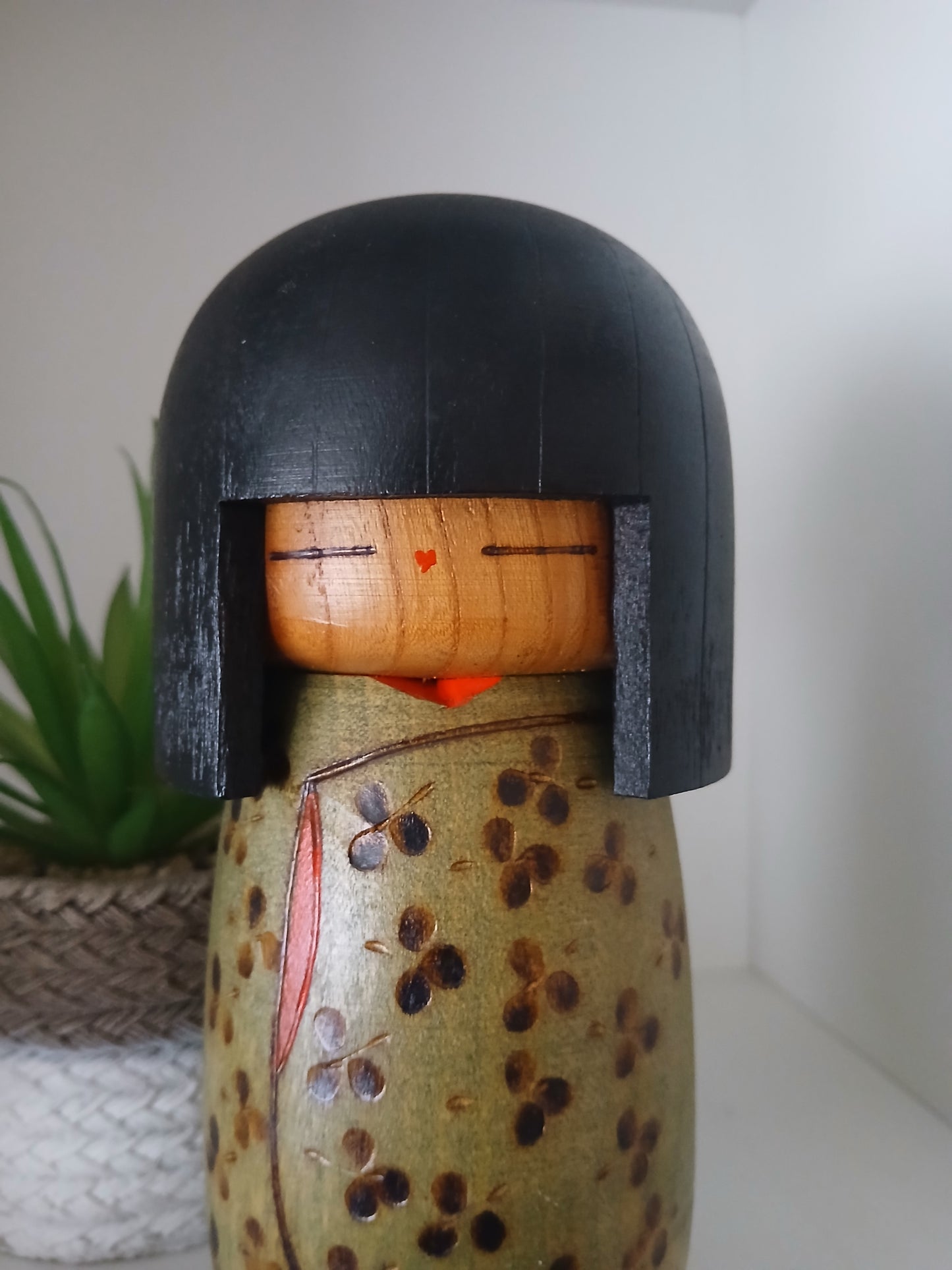 Rare Vintage Gumma Kokeshi By Kazuo Takamizawa (1927-)