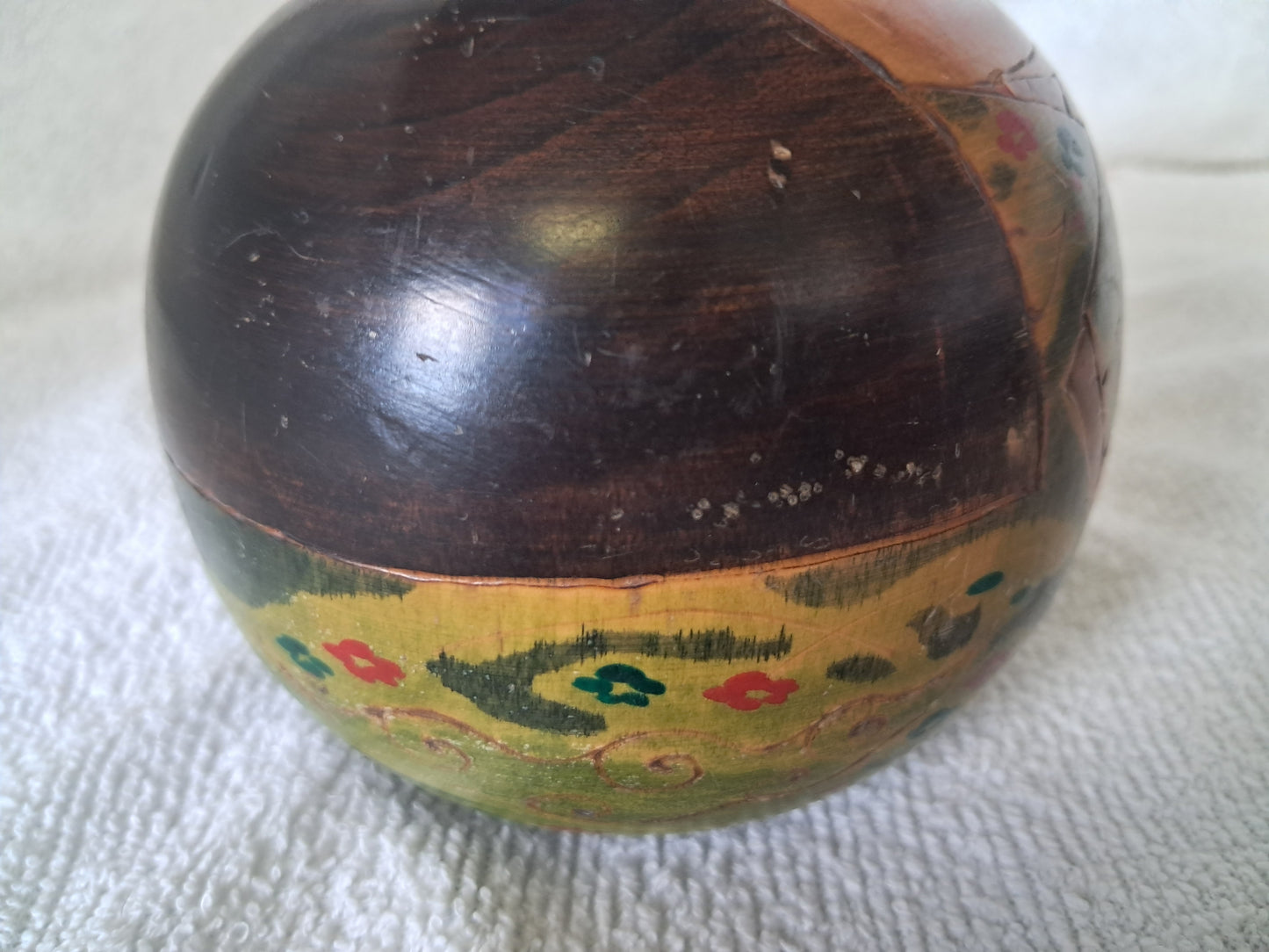 Rare Vintage Creative Kokeshi By Kato Tatsuo (1940-)