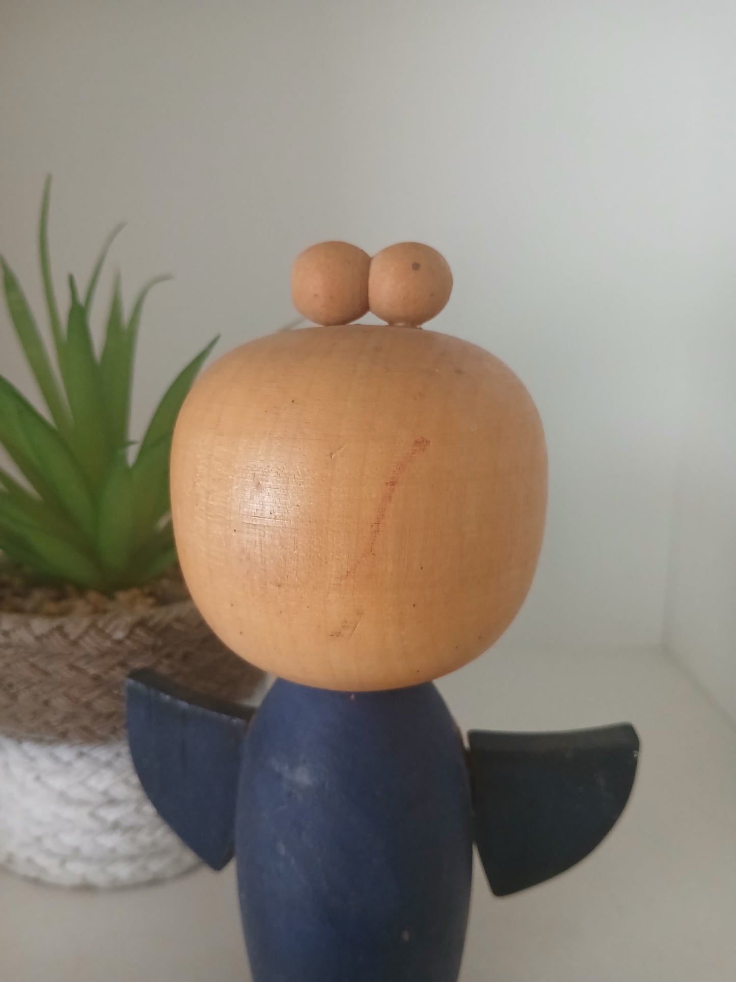 Vintage creative kokeshi by Kojo Tanaka