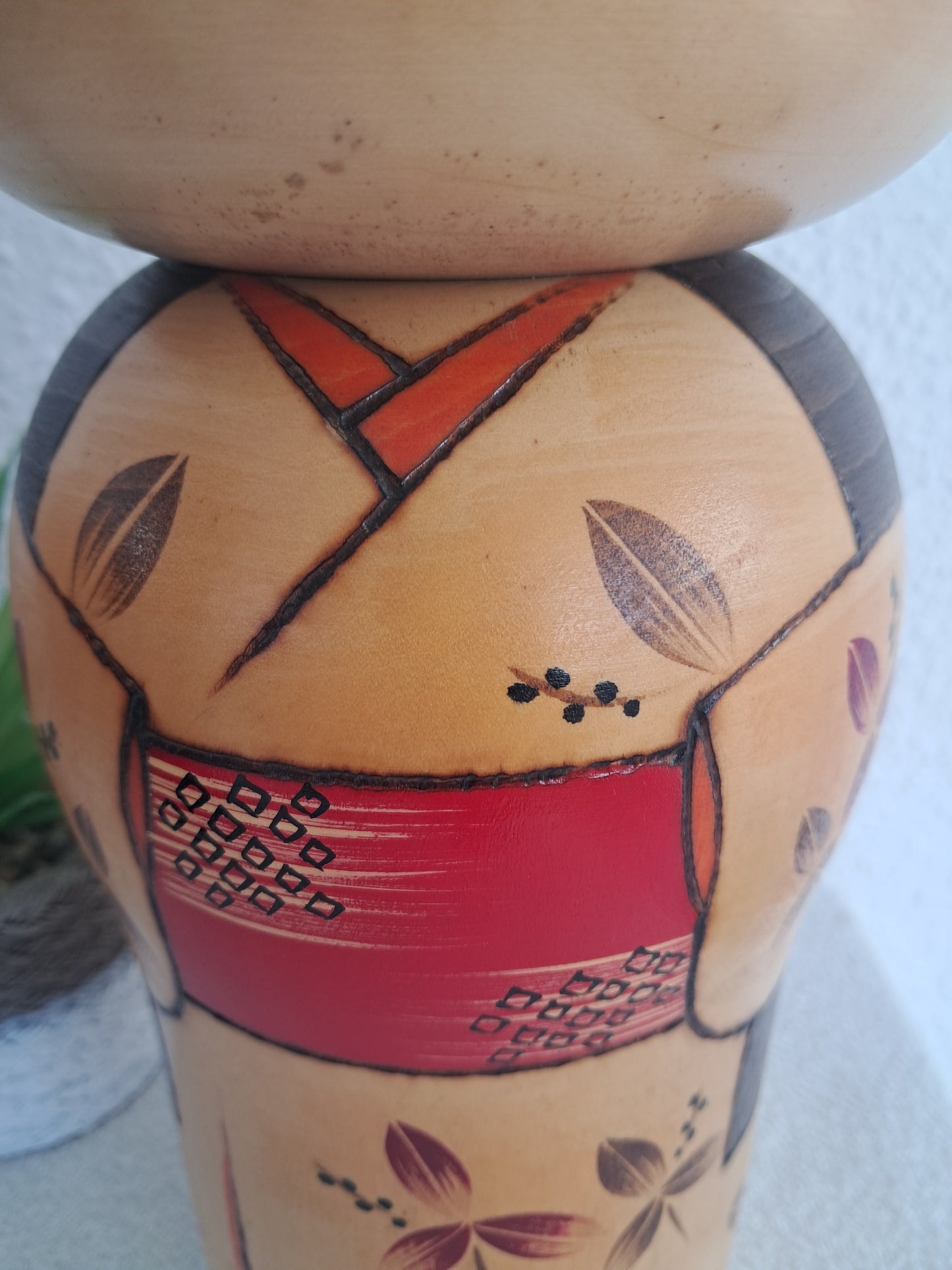 Rare Exclusive creative kokeshi by Kishi Sadao (1932-1998)