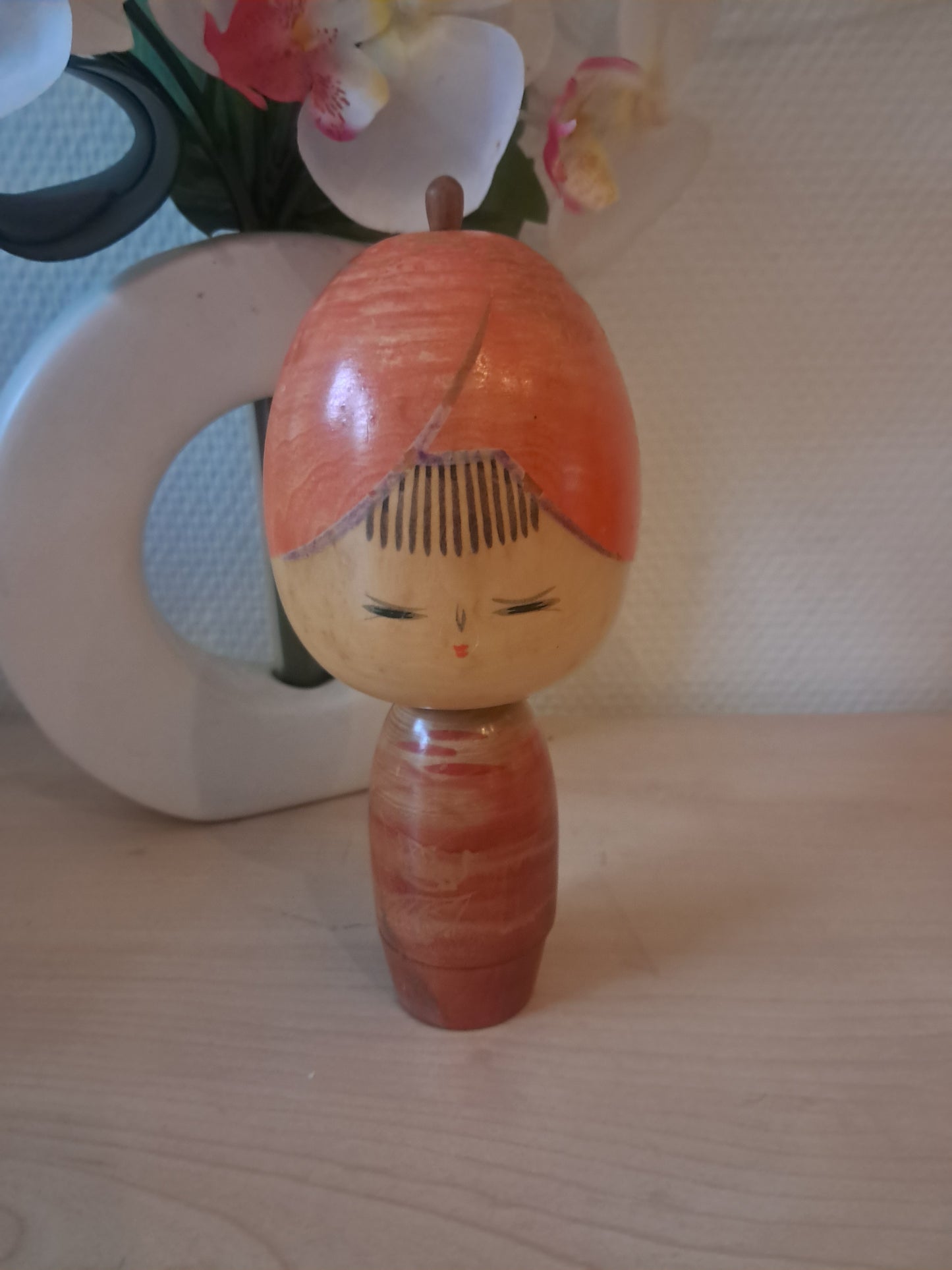 Vintage Sosaku kokeshi by Norio Takeda