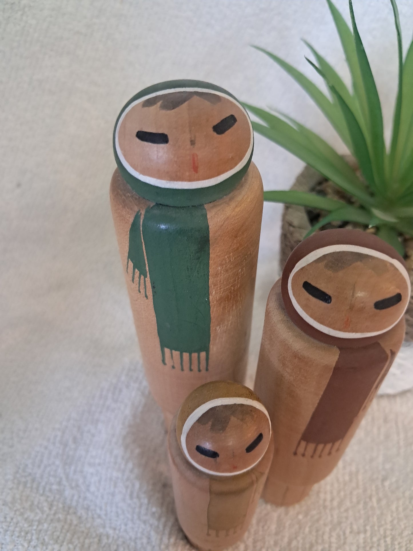 Vintage Sosaku kokeshi by Shozan Shido (1932-1995)