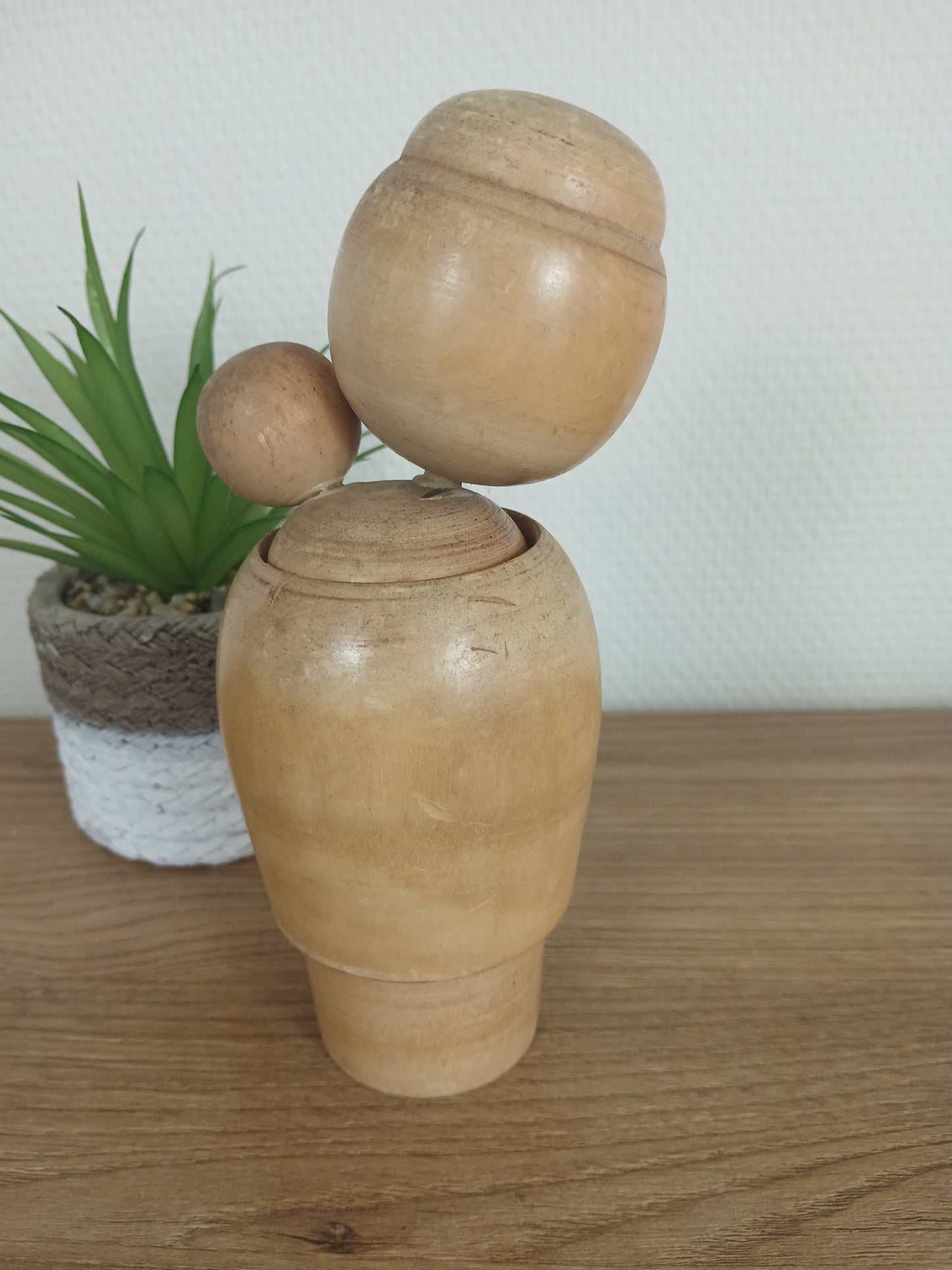 Vintage creative kokeshi by Miyagawa Kunio - Babysitter