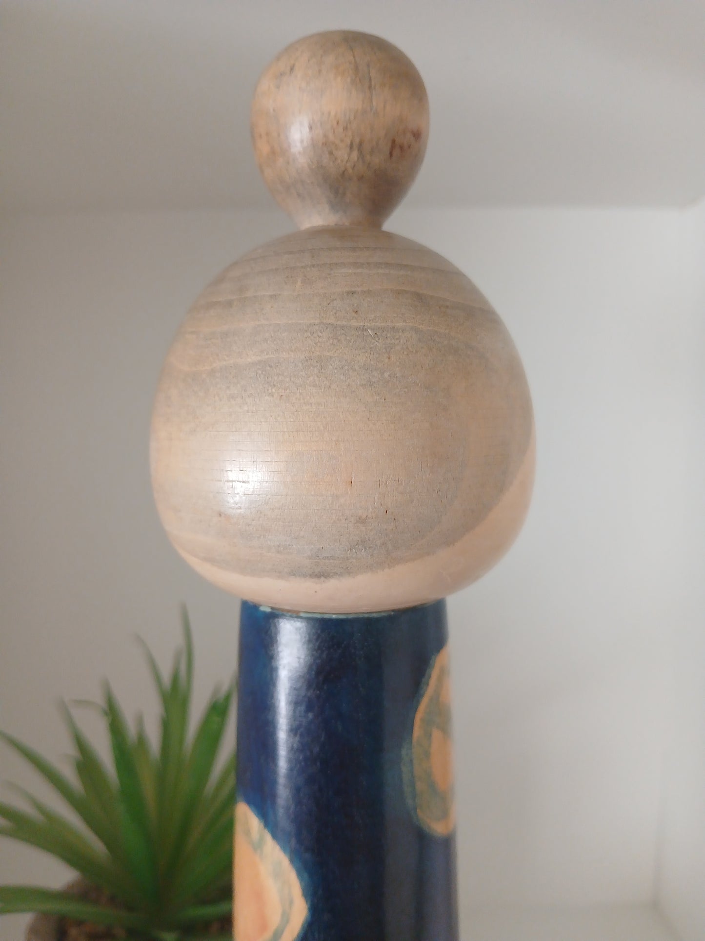 Vintage creative kokeshi by Issetsu Kuribayashi (1924-2011)