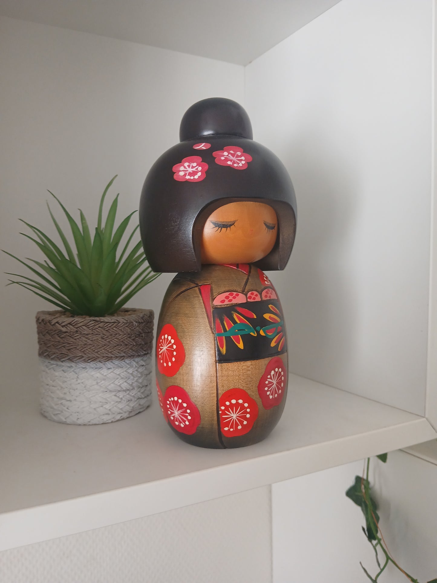 Vintage chunky Gumma Kokeshi By Miyashita Hajime (1940-) - 1985