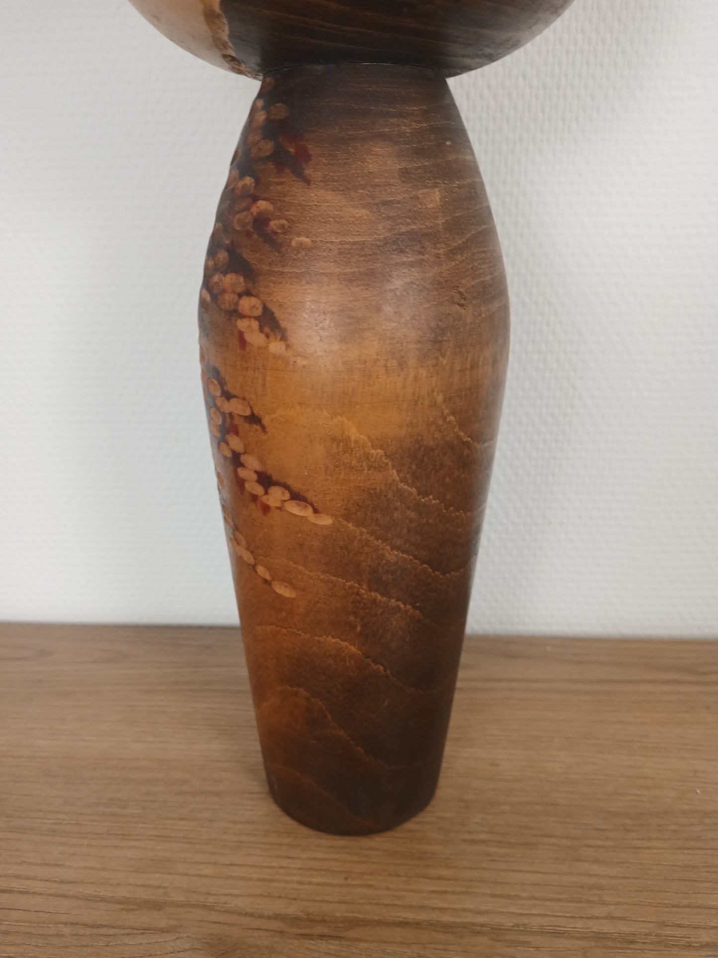 Vintage creative kokeshi by Masao Watanabe (1917-2007) - 41cm