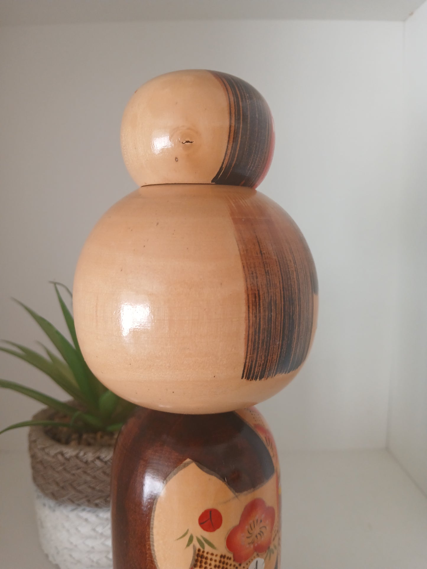 Vintage creative kokeshi by Kojo Tanaka