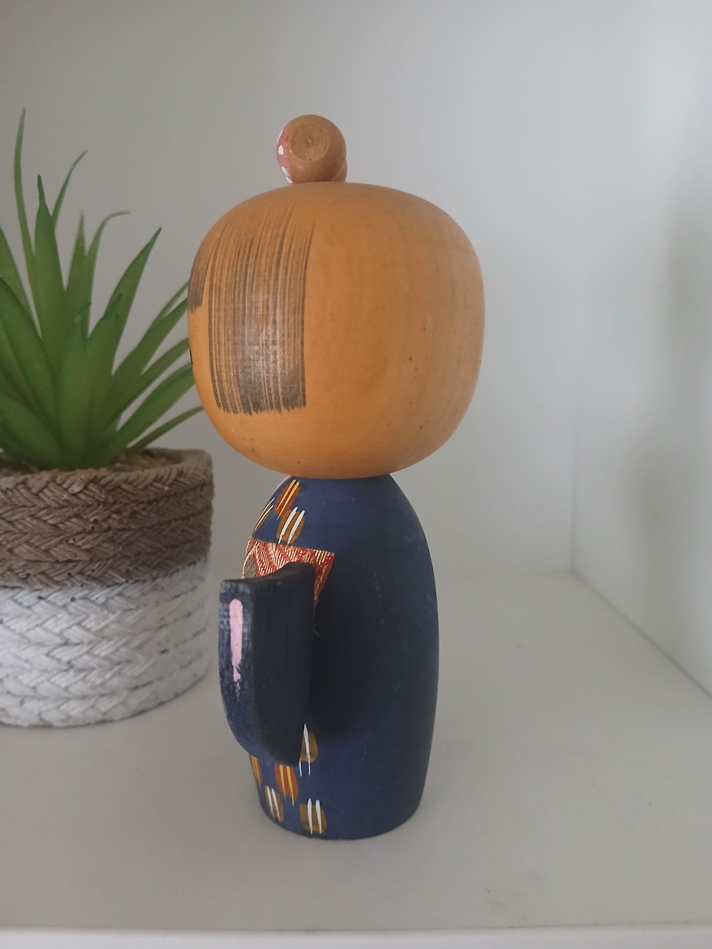 Vintage creative kokeshi by Kojo Tanaka