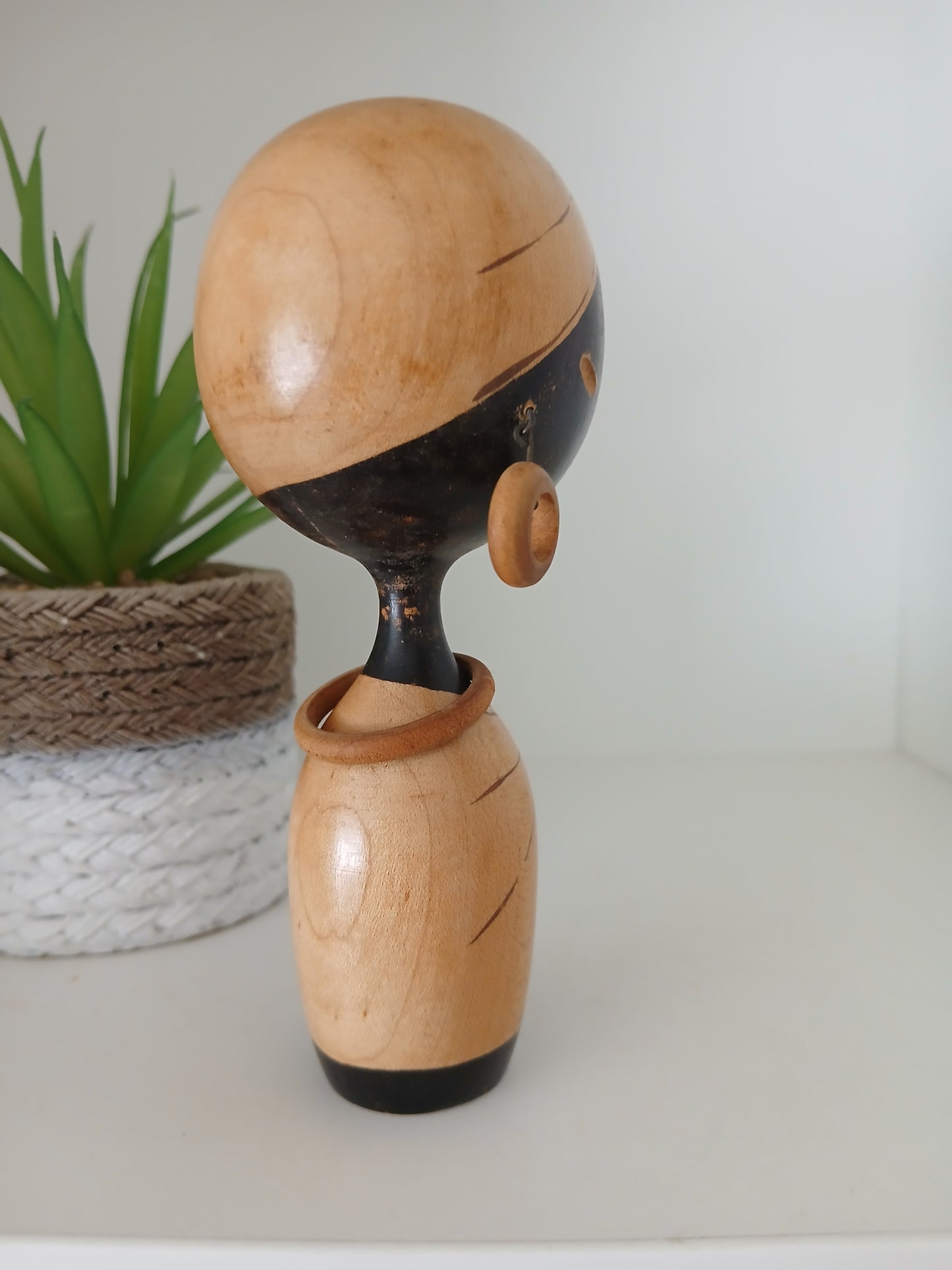 Rare Vintage Creative Kokeshi by Hanpushi Takanashi