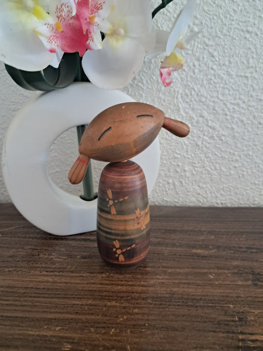 Rare Vintage Creative Kokeshi By Tsujita Tatsuya