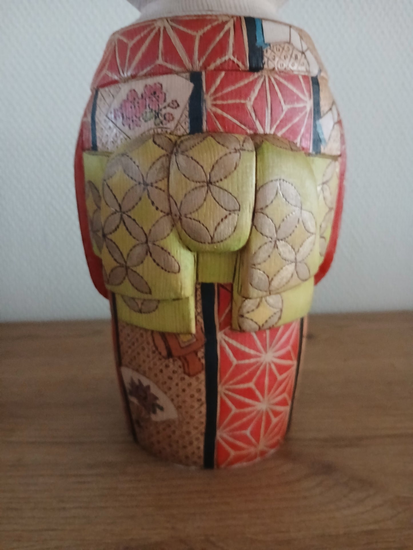 Exclusive Sosaku kokeshi by Yuko Yamazaki - From Sibukawa exhibition 2025