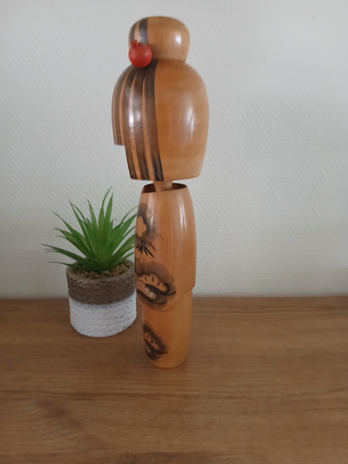 Vintage creative kokeshi by Hajime Miyashita (1940-)