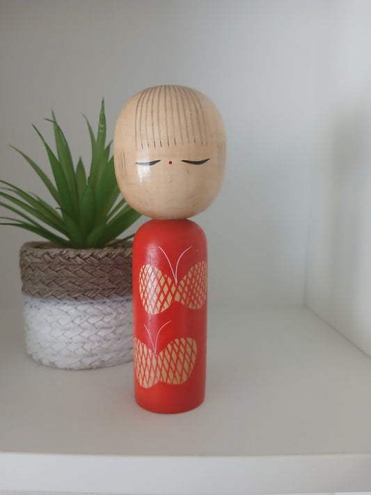 Vintage creative kokeshi by Tsujita Ryozo