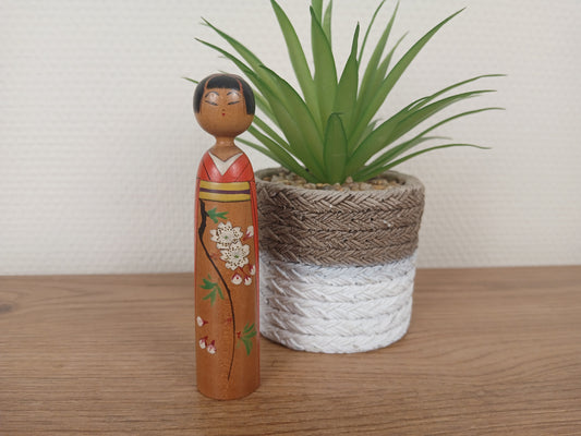Exclusive Kijiyama kokeshi made by Takano Yohachi (1907-1994)