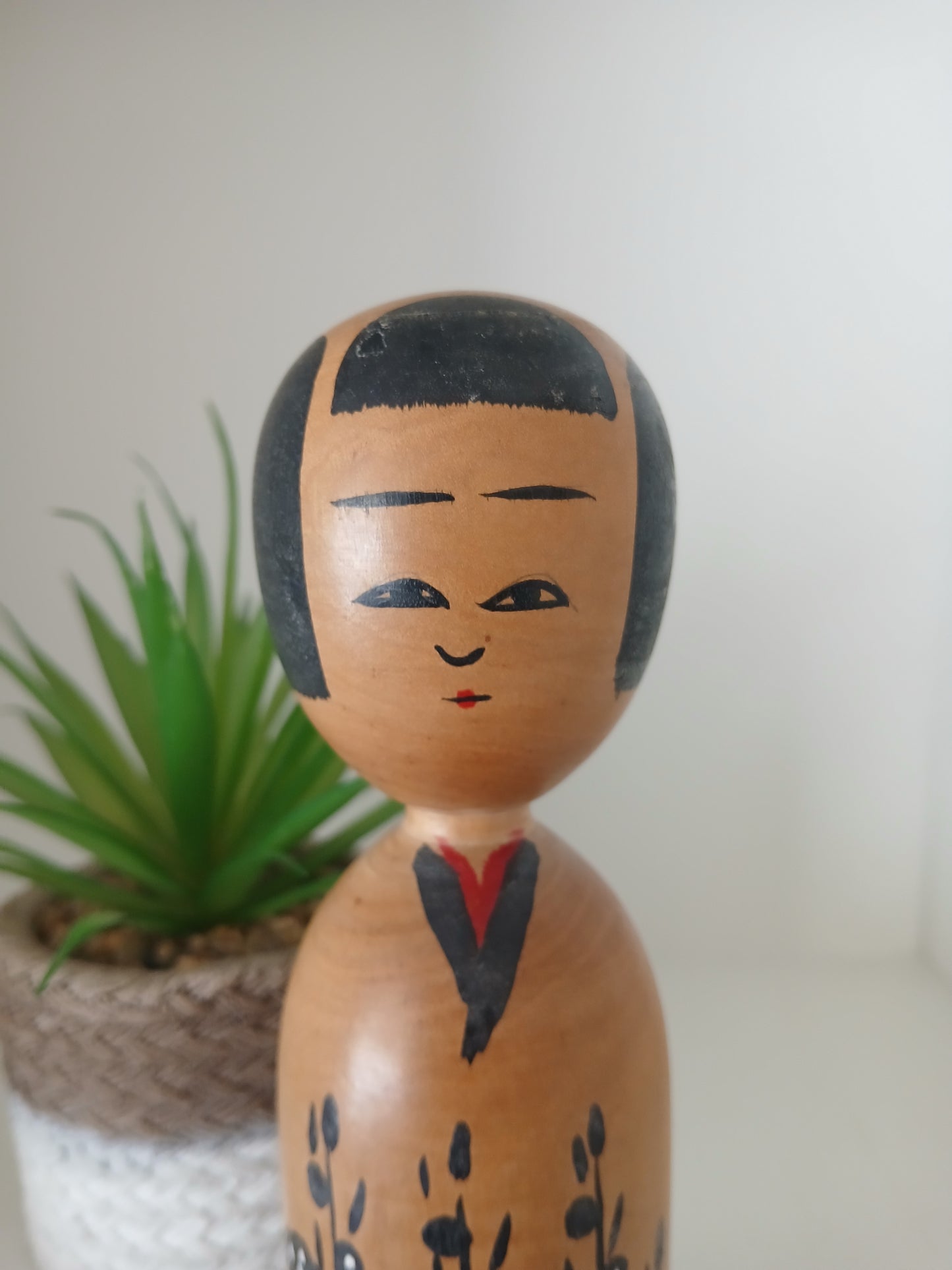 Vintage traditional Kijiyama Kokeshi by Sasaki Haruo (1931-2017)