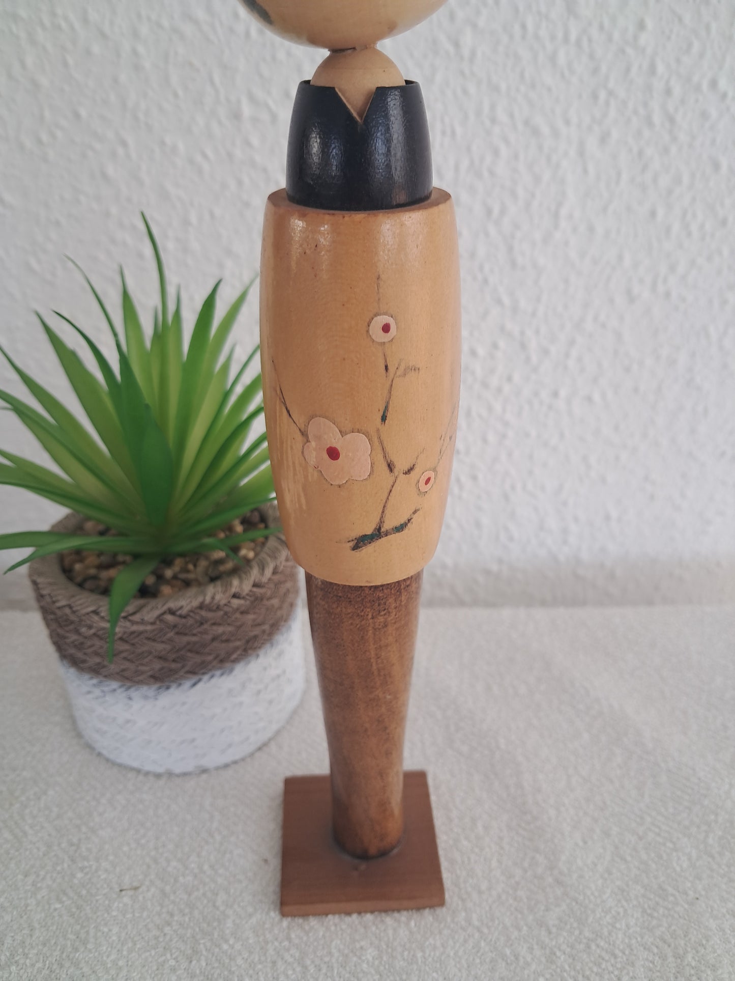 Vintage Sosaku kokeshi by Masami Kato (1925-)