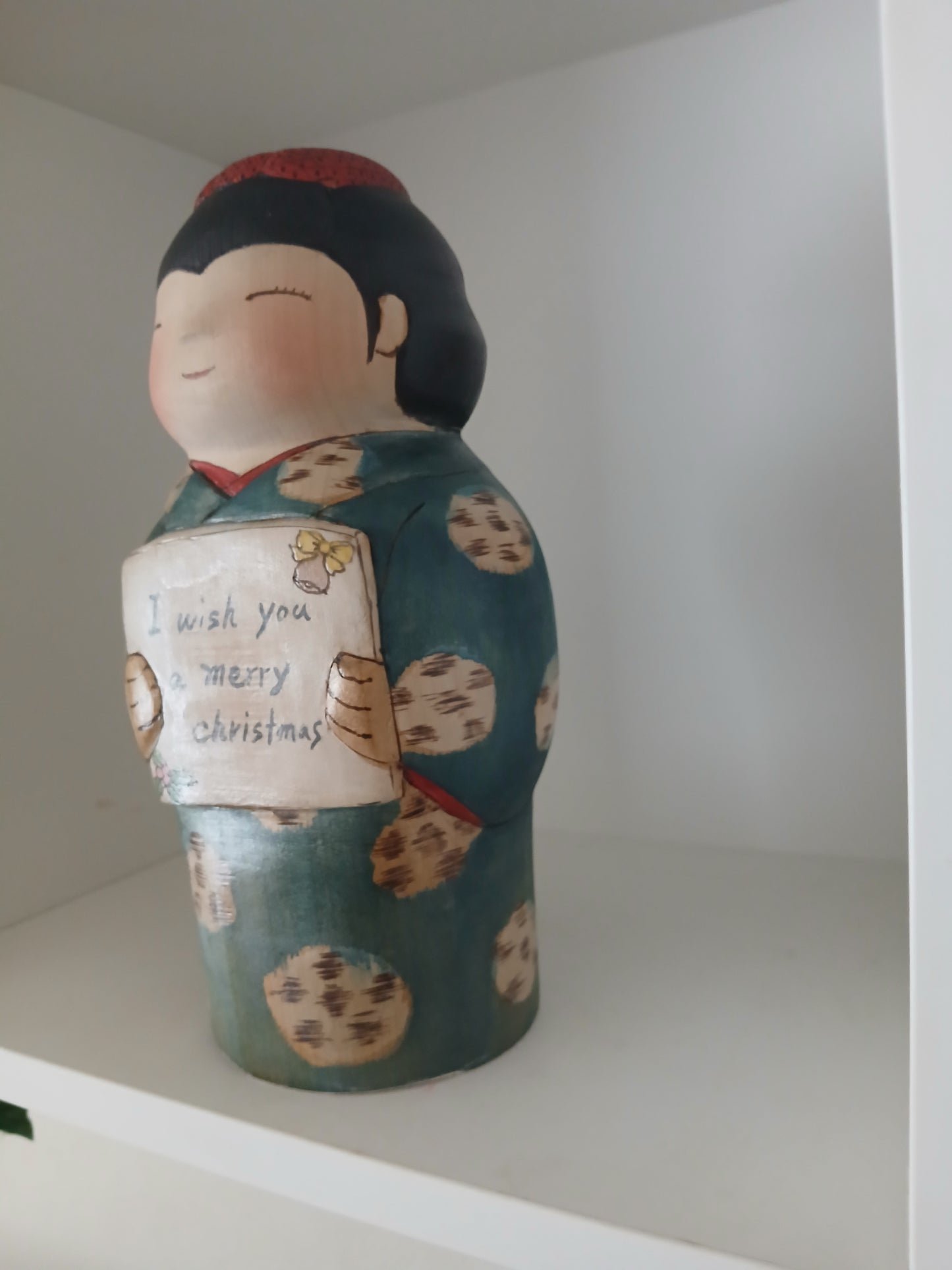 Exclusive creative kokeshi by Yuko Yamazaki - Christmas serie 2025