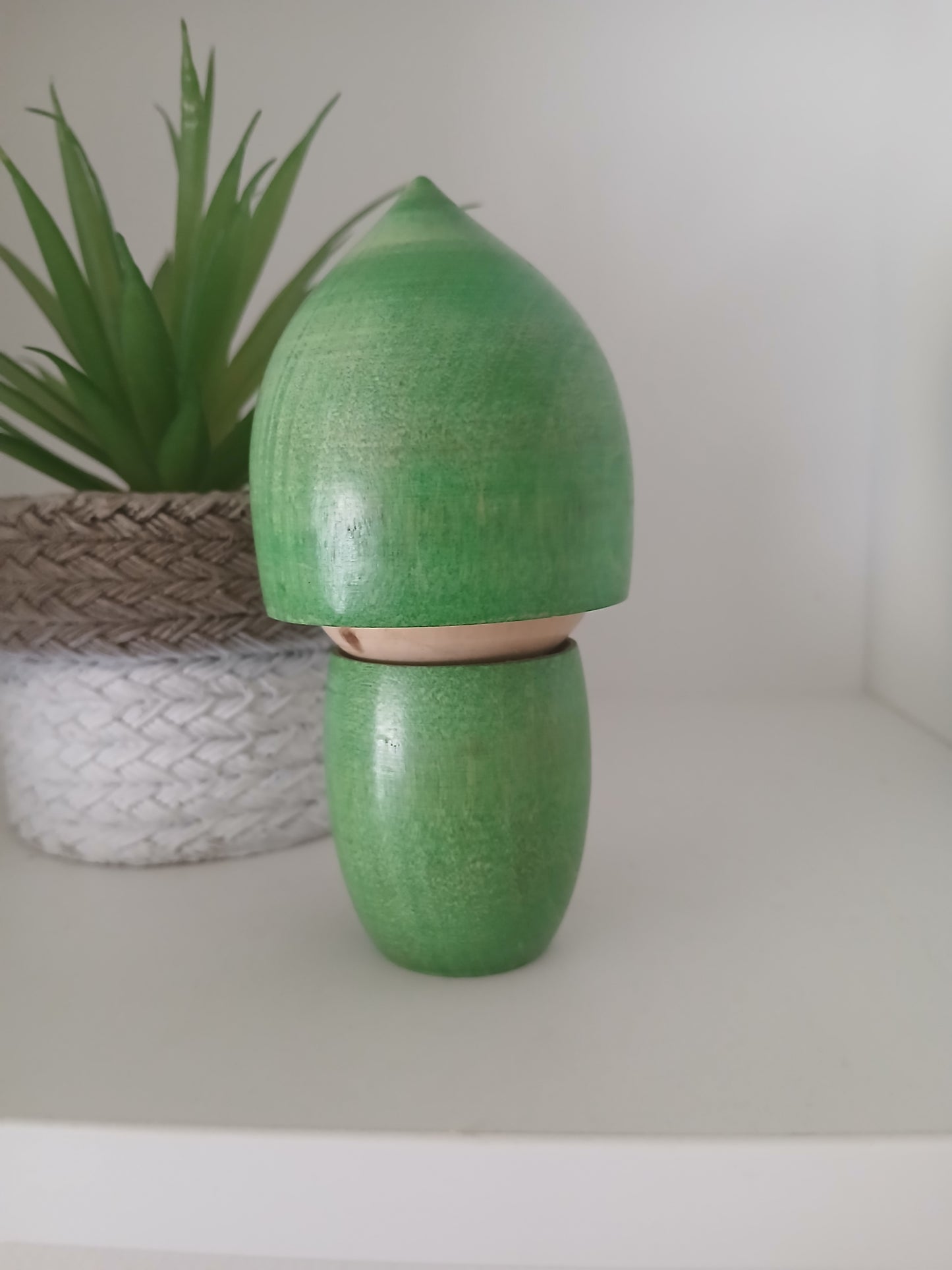 Vintage Sosaku kokeshi by Kato Masami (1925-)