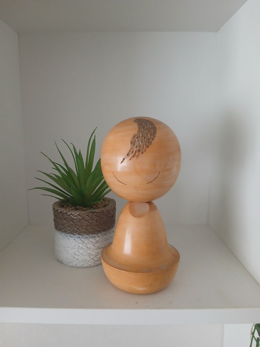 Exclusive Vintage Sosaku Kokeshi by Tanaka Harumasa (1916-1966)