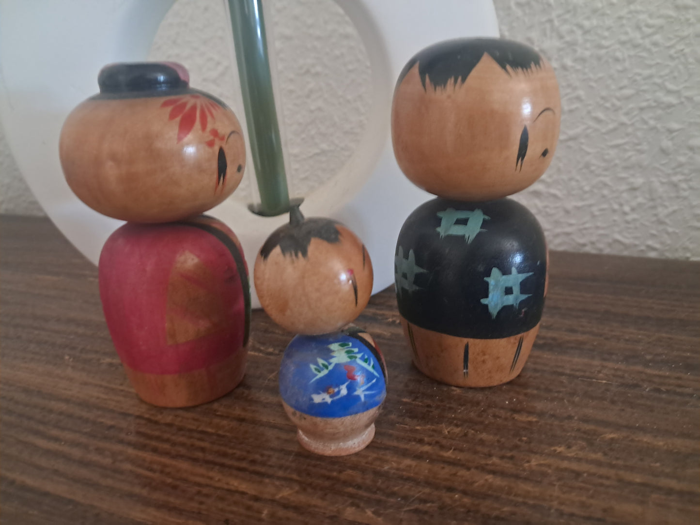 Vintage set Donko kokeshi