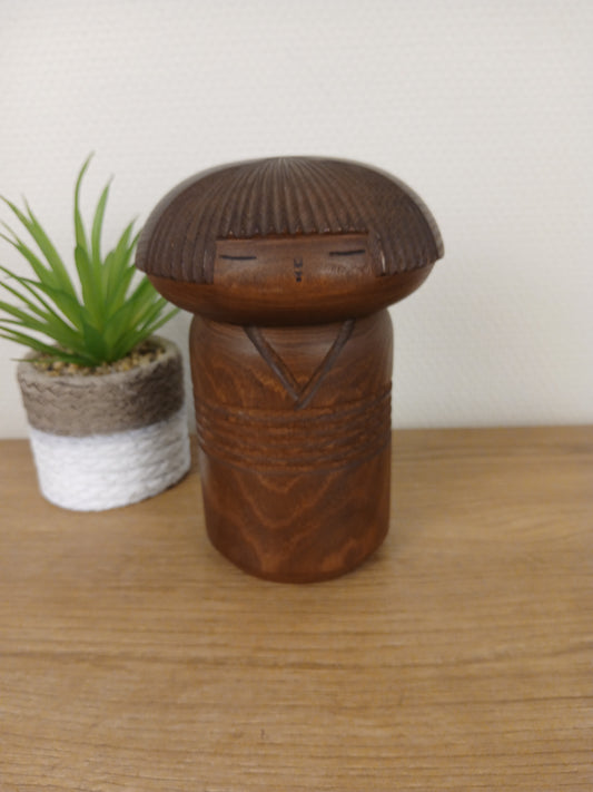 Rare Vintage Sosaku Kokeshi By Kenichi Murakami (1929-)
