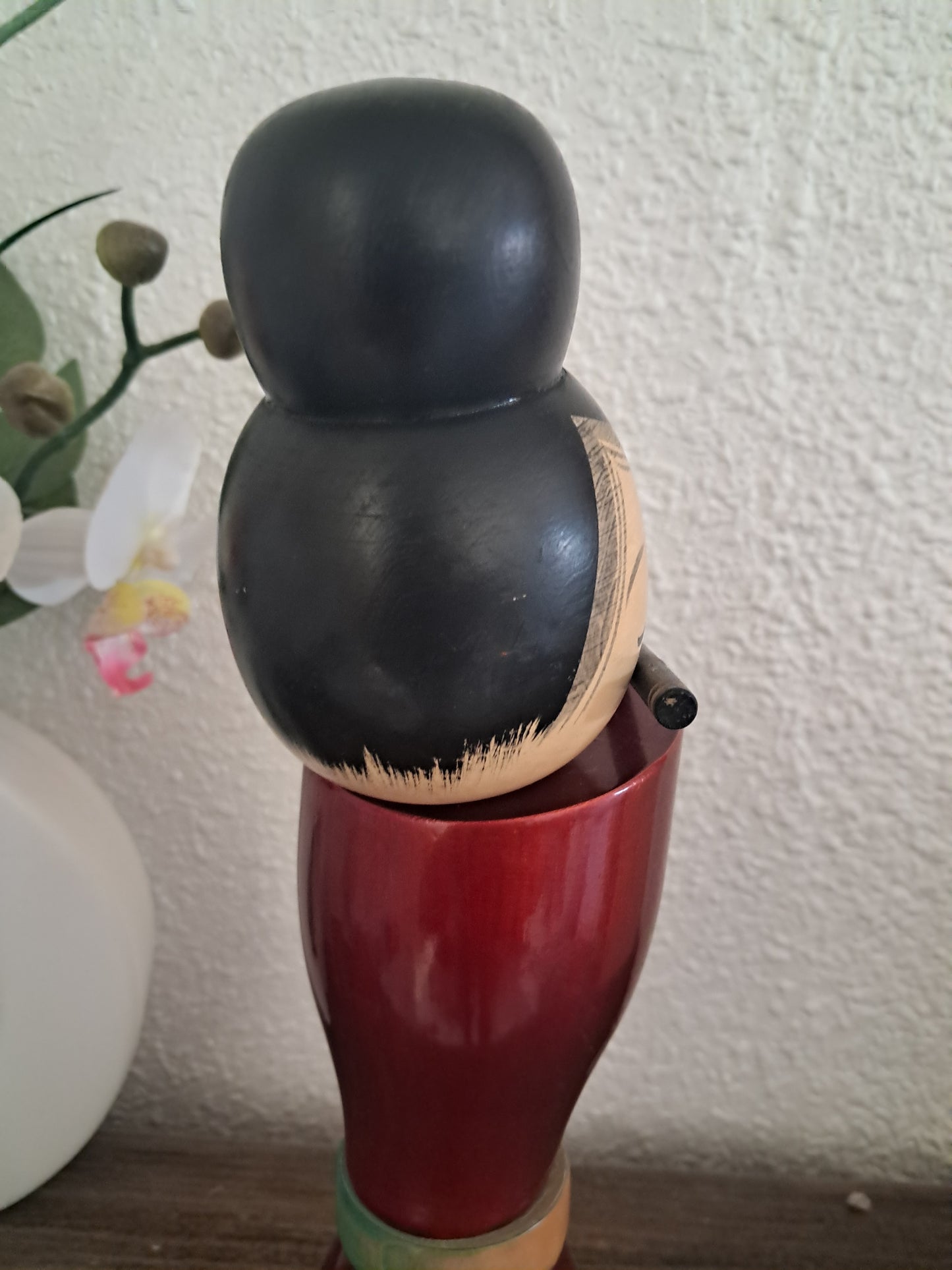 Beautiful vintage creative kokeshi made by Takahashi Tasturo