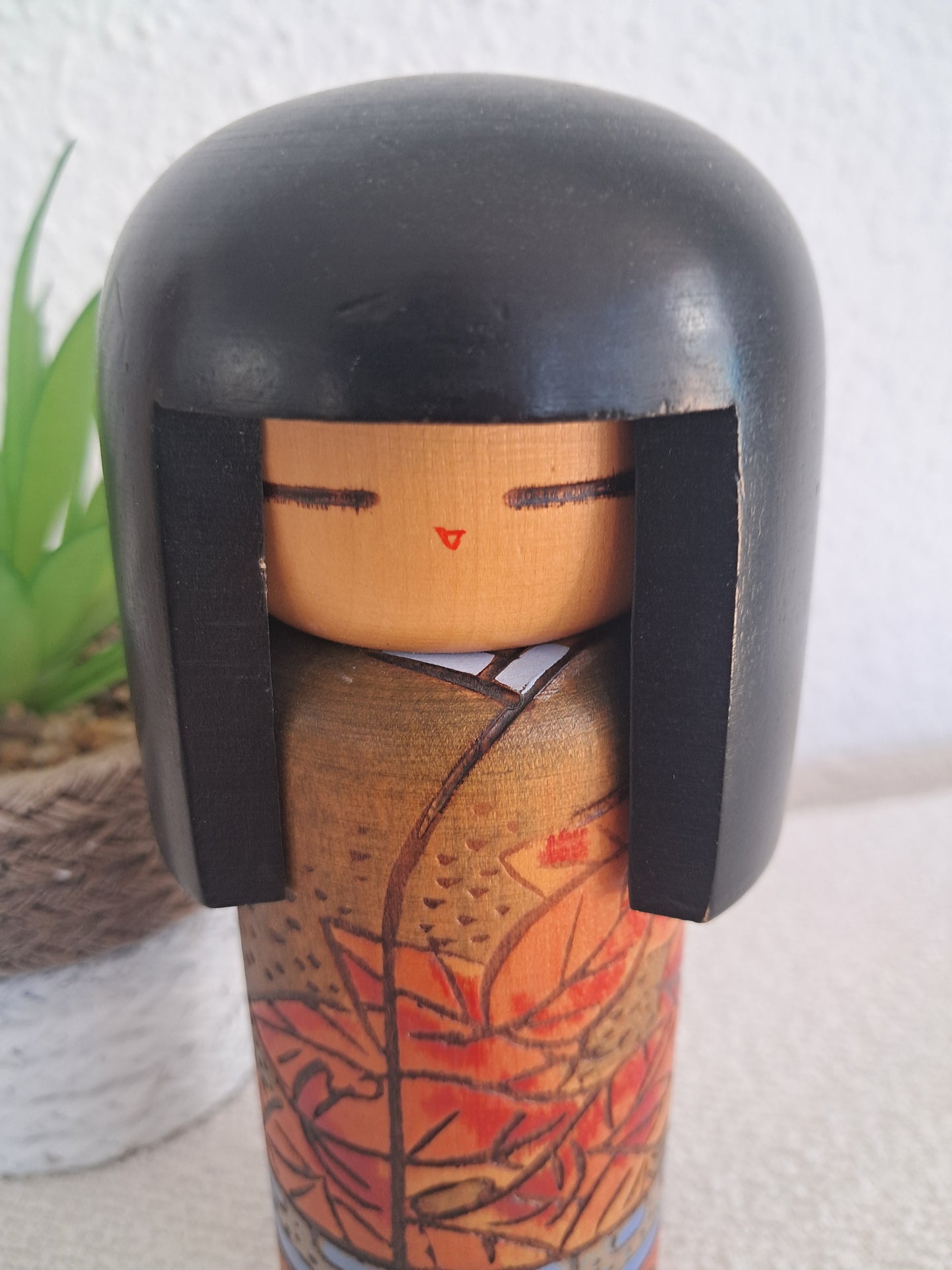 Vintage Gumma Kokeshi by Kisaku