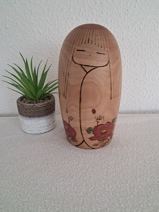 Vintage Sosaku Kokeshi By Ohtani Yoshio (1936-)