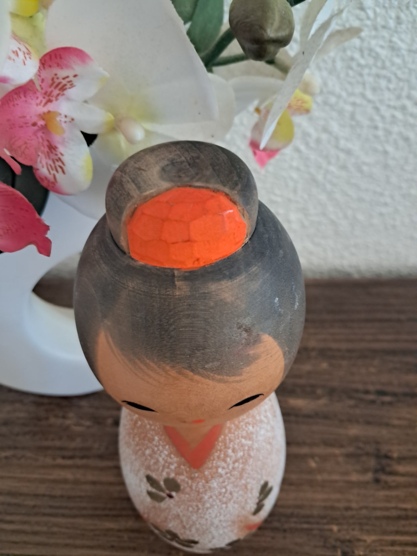 Rare Vintage Creative Kokeshi By Aoki Ryoka (1931-)