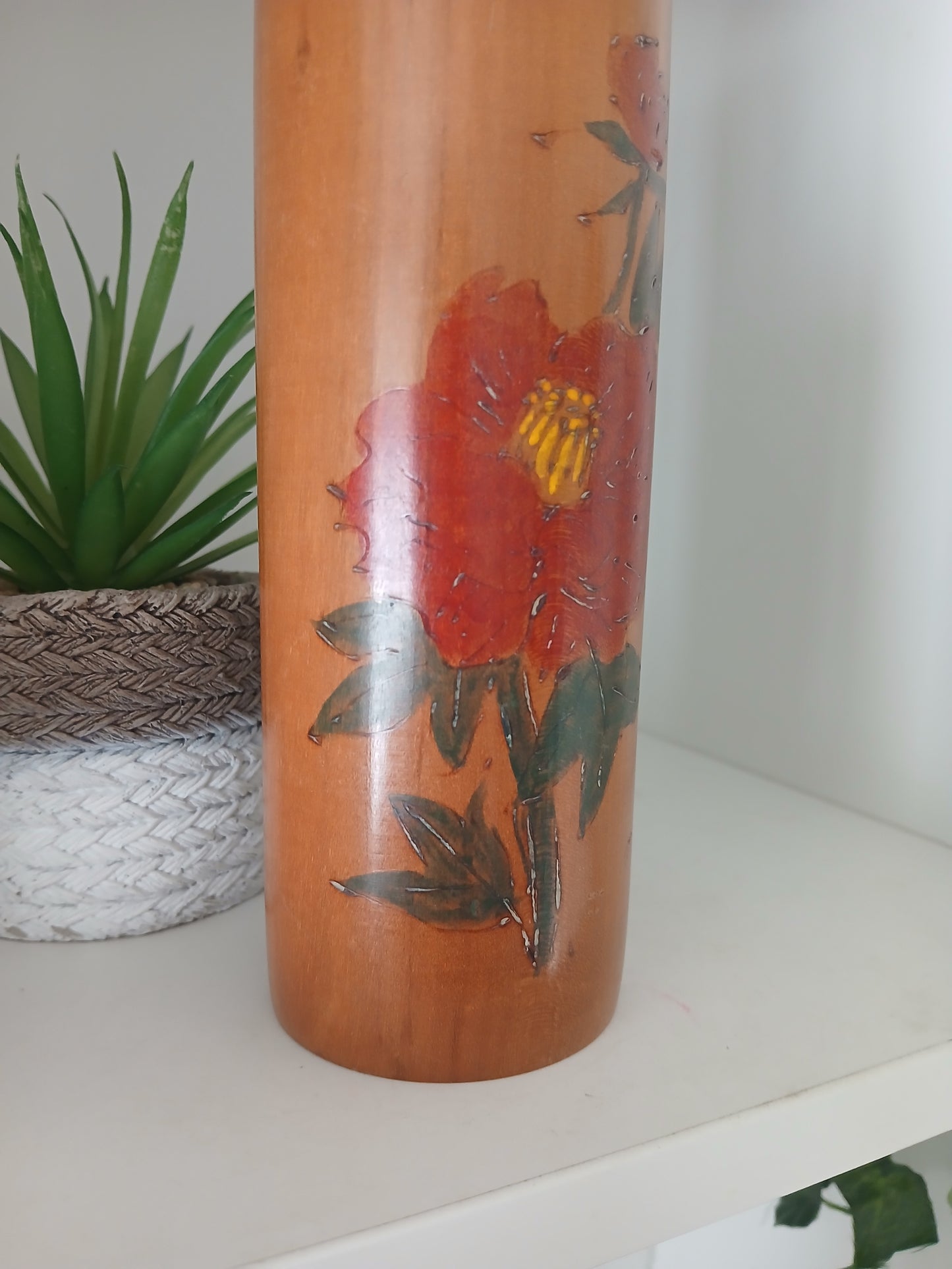 Rare Vintage Creative Kokeshi By  Takahashi Hashime (1918-2002)