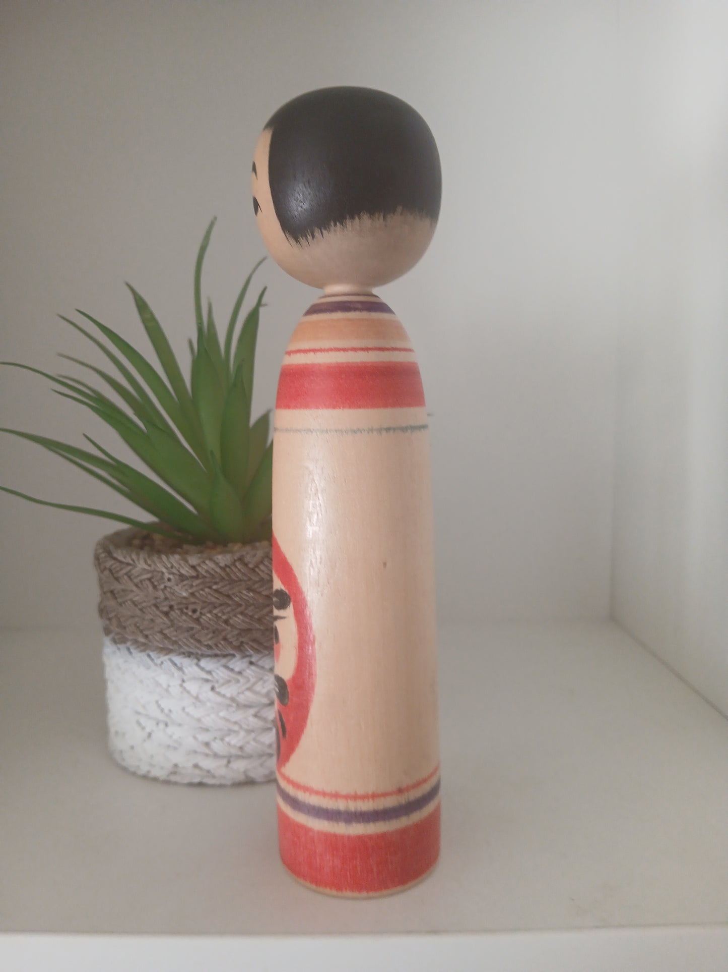 Vintage Tsugaru Kokeshi by Mamiya Masao (1921~2008)