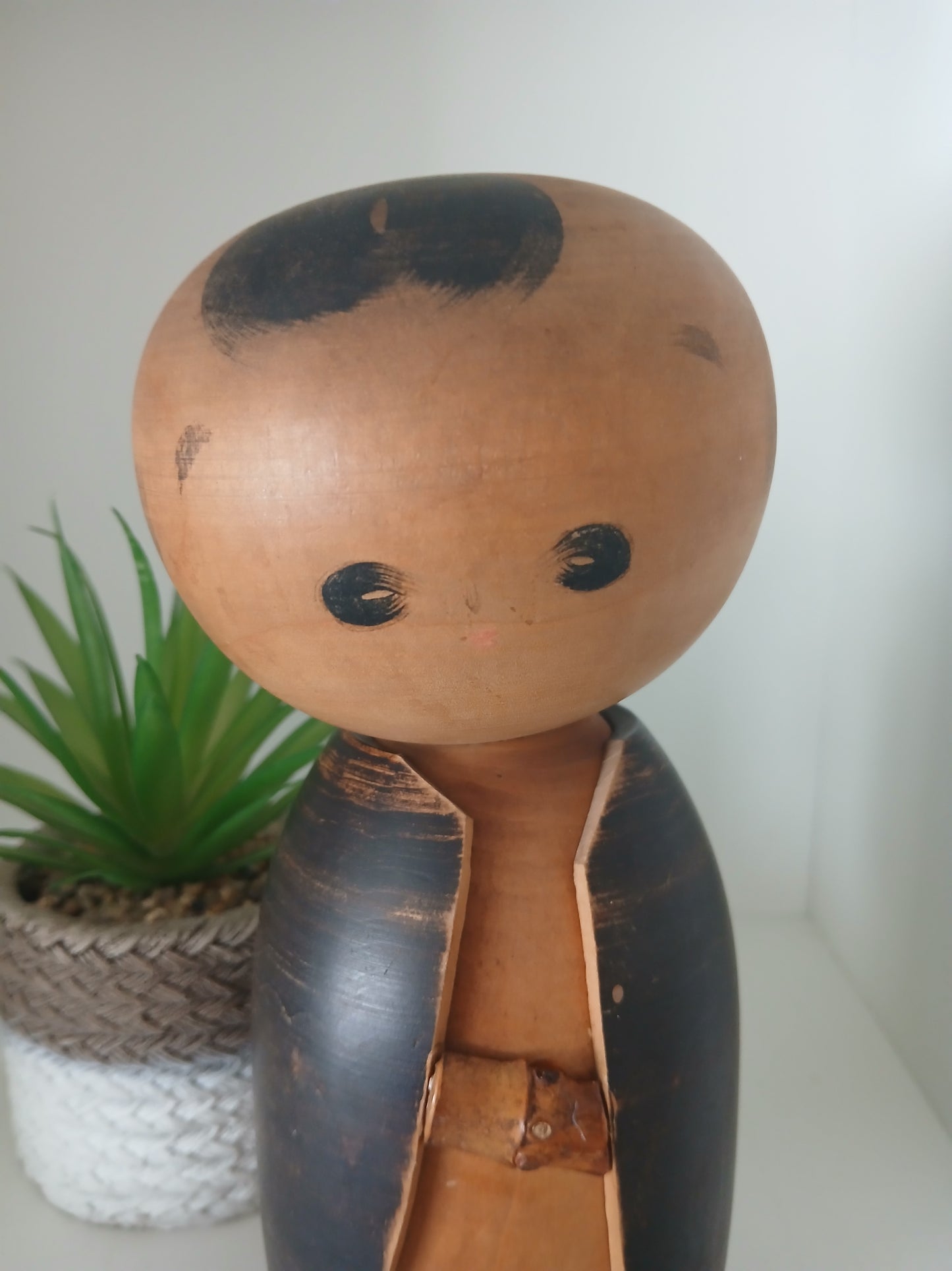 Rare Vintage Creative Kokeshi By Watanabe Masao (1917-2007)