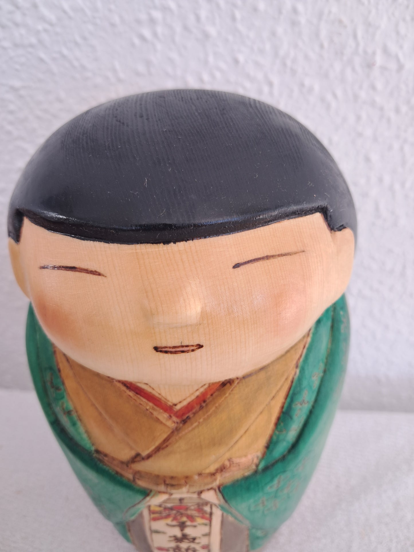 Exclusive Kokeshi made by Yuko Yamazaki (1956-)