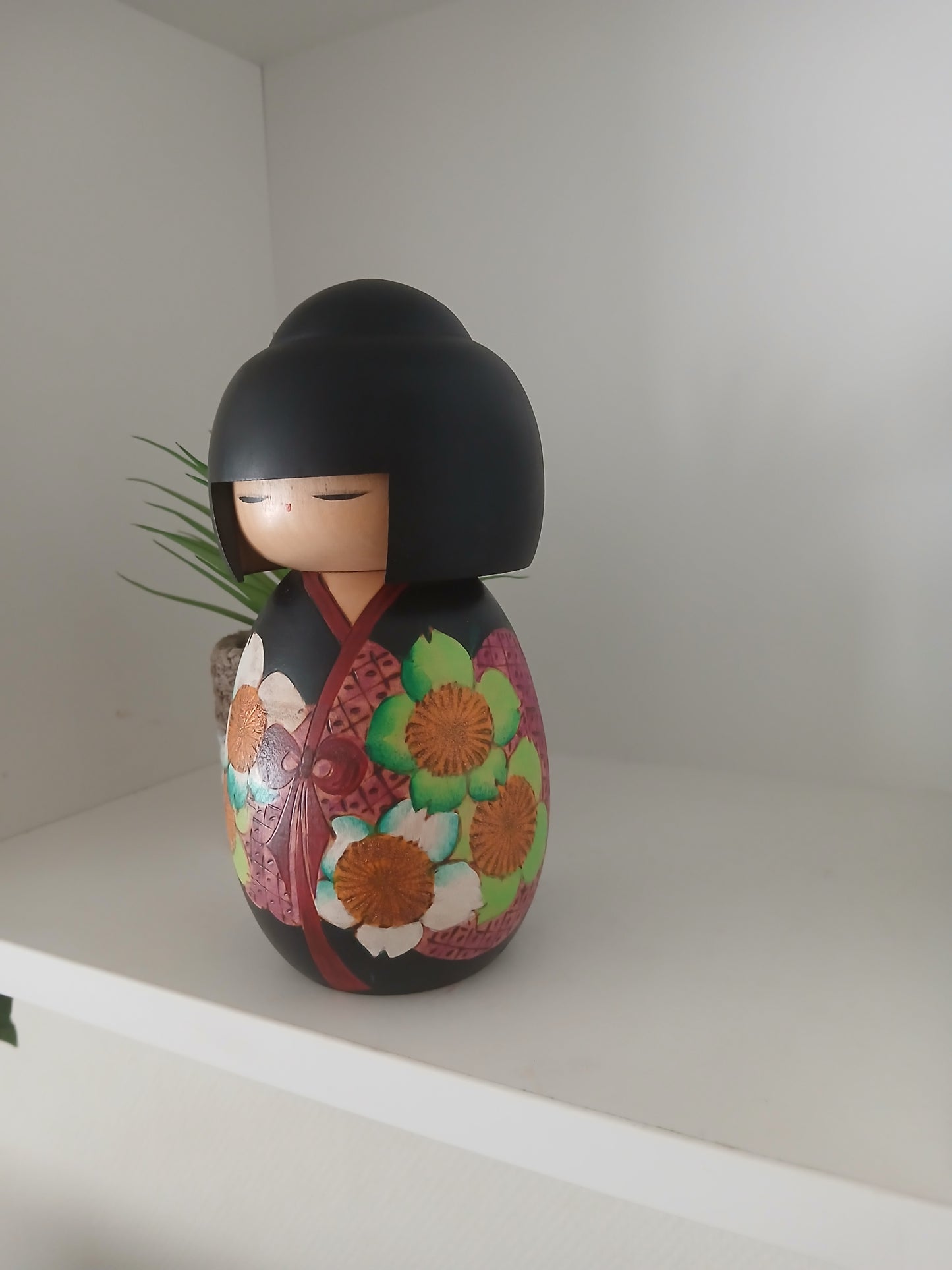 Vintage Gumma Kokeshi By Yuji Kawase (1938-)