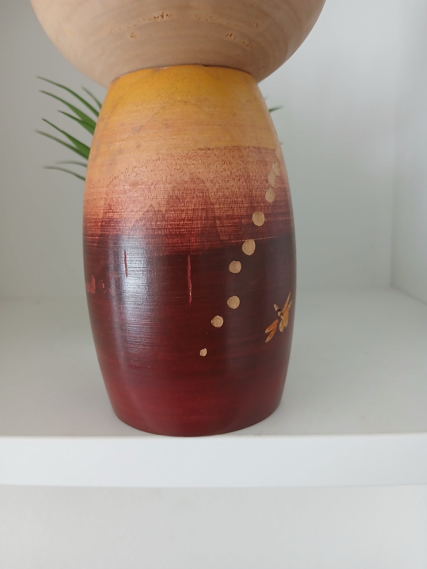 Rare Vintage Creative Kokeshi By Hiroe Fukushima