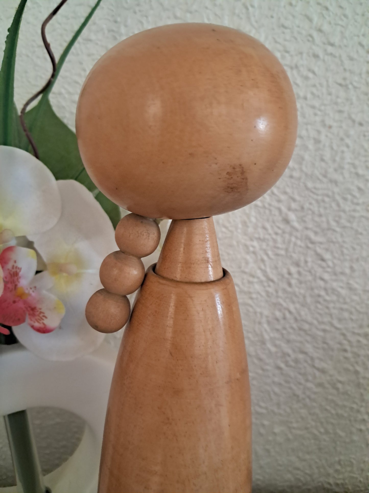 Vintage creative kokeshi by Shido Shozan (1932-1995)