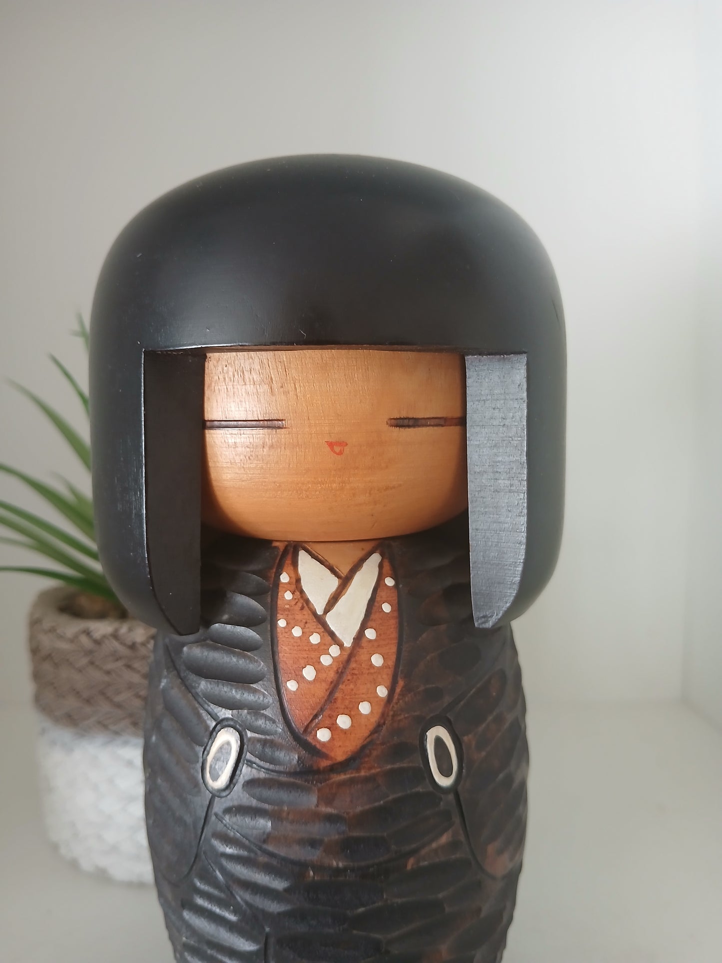 Vintage Gumma Kokeshi By Kisaku