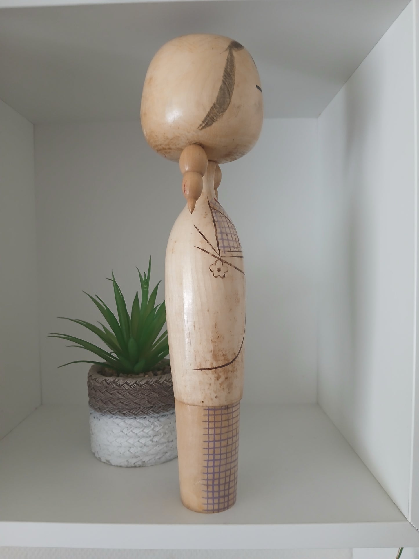 Vintage Sosaku Kokeshi made by Eiko Shibata (1924-)