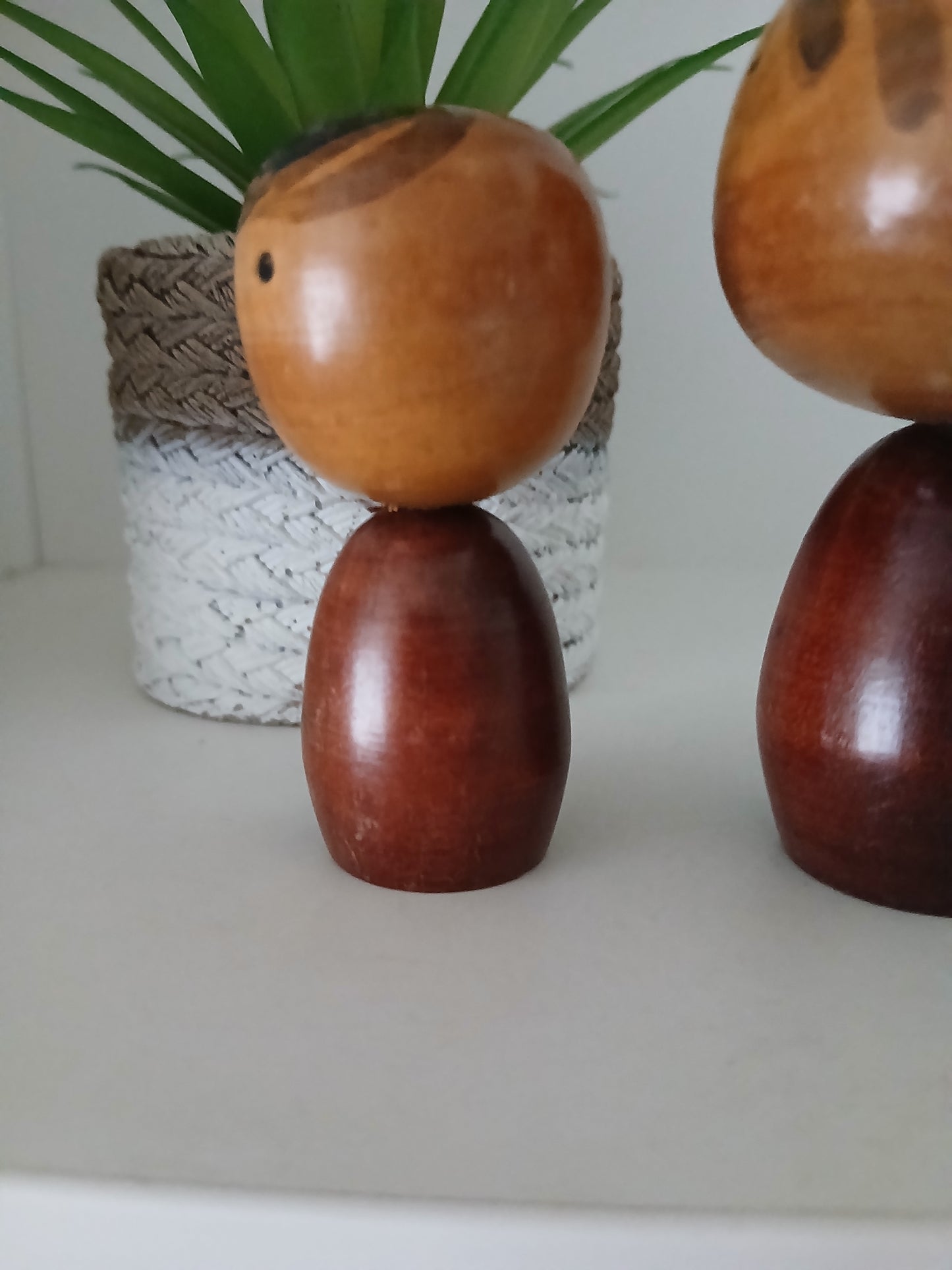 Lovely vintage set creative kokeshi- Mother and Child