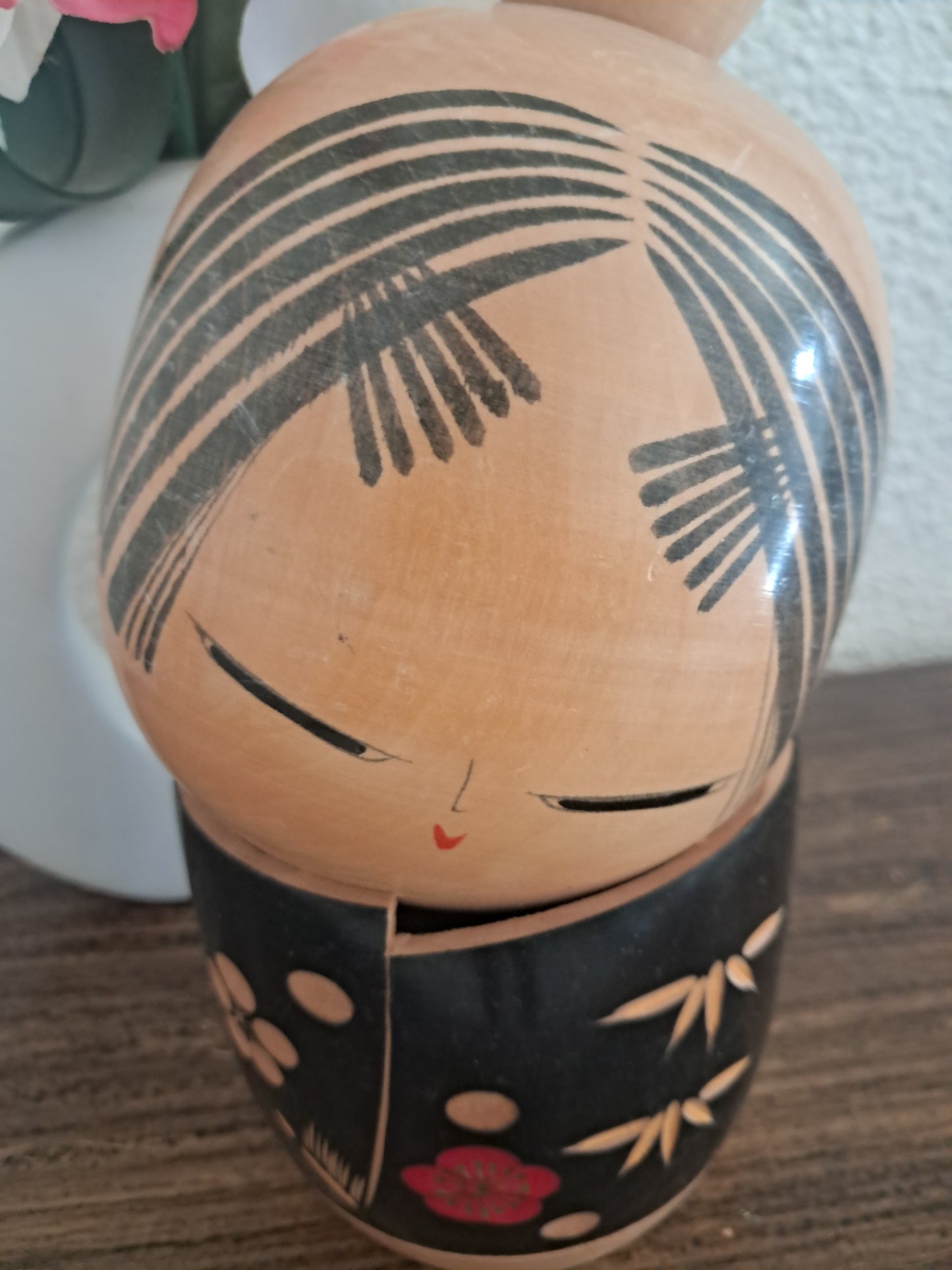 Vintage Sosaku kokeshi by Sato Suigai (1920-)