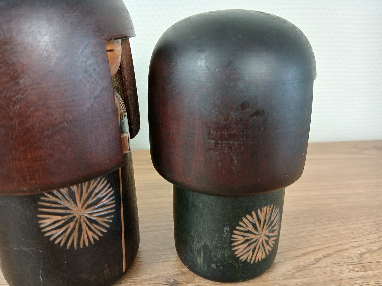 Vintage set Gumma Kokeshi by Sansaku Sekiguchi (1925-2018)