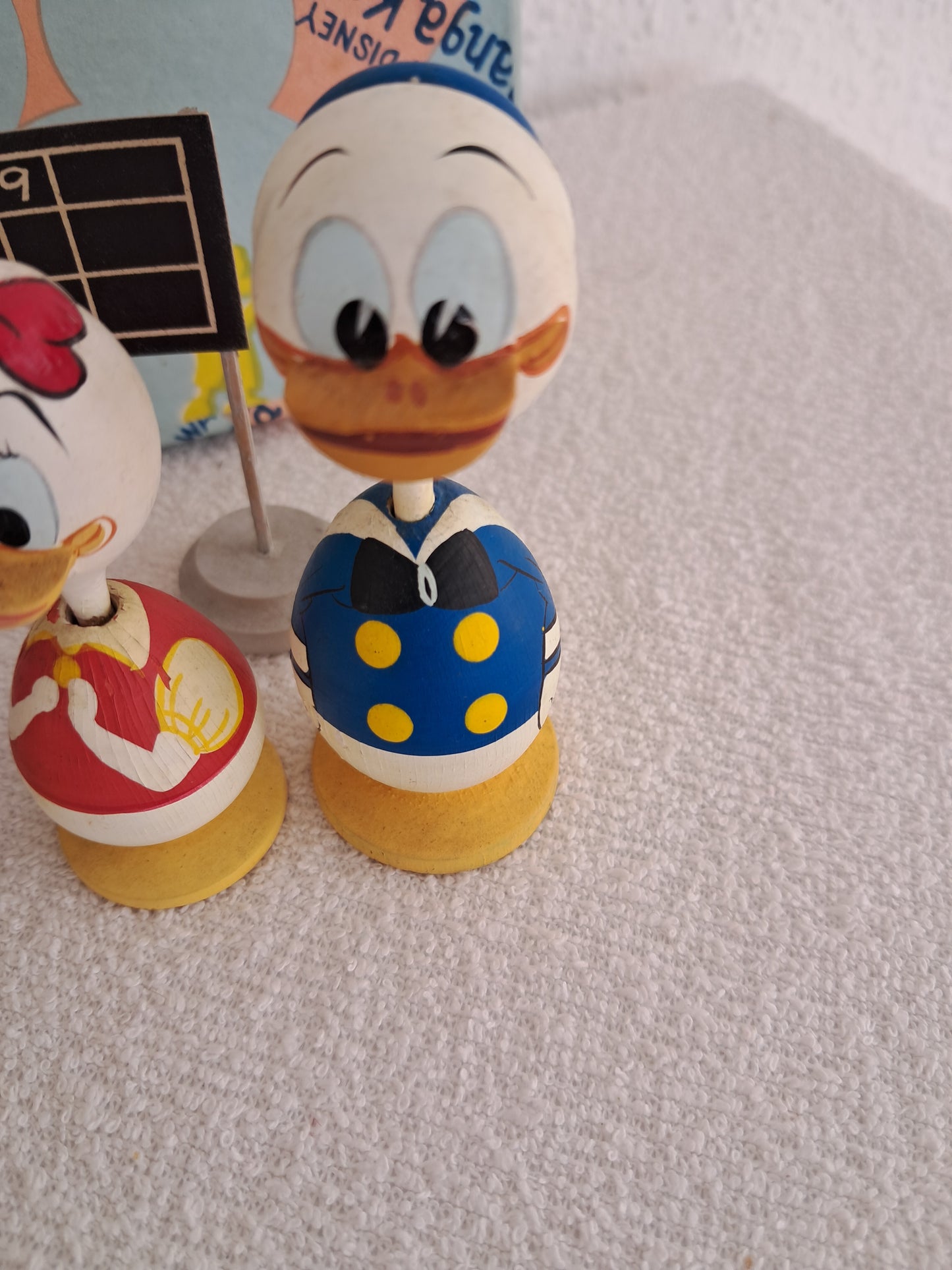 Vintage set kokeshi from Walt Disney - Donald duck 60s