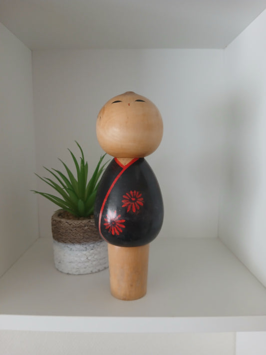 Vintage creative kokeshi by Morioka