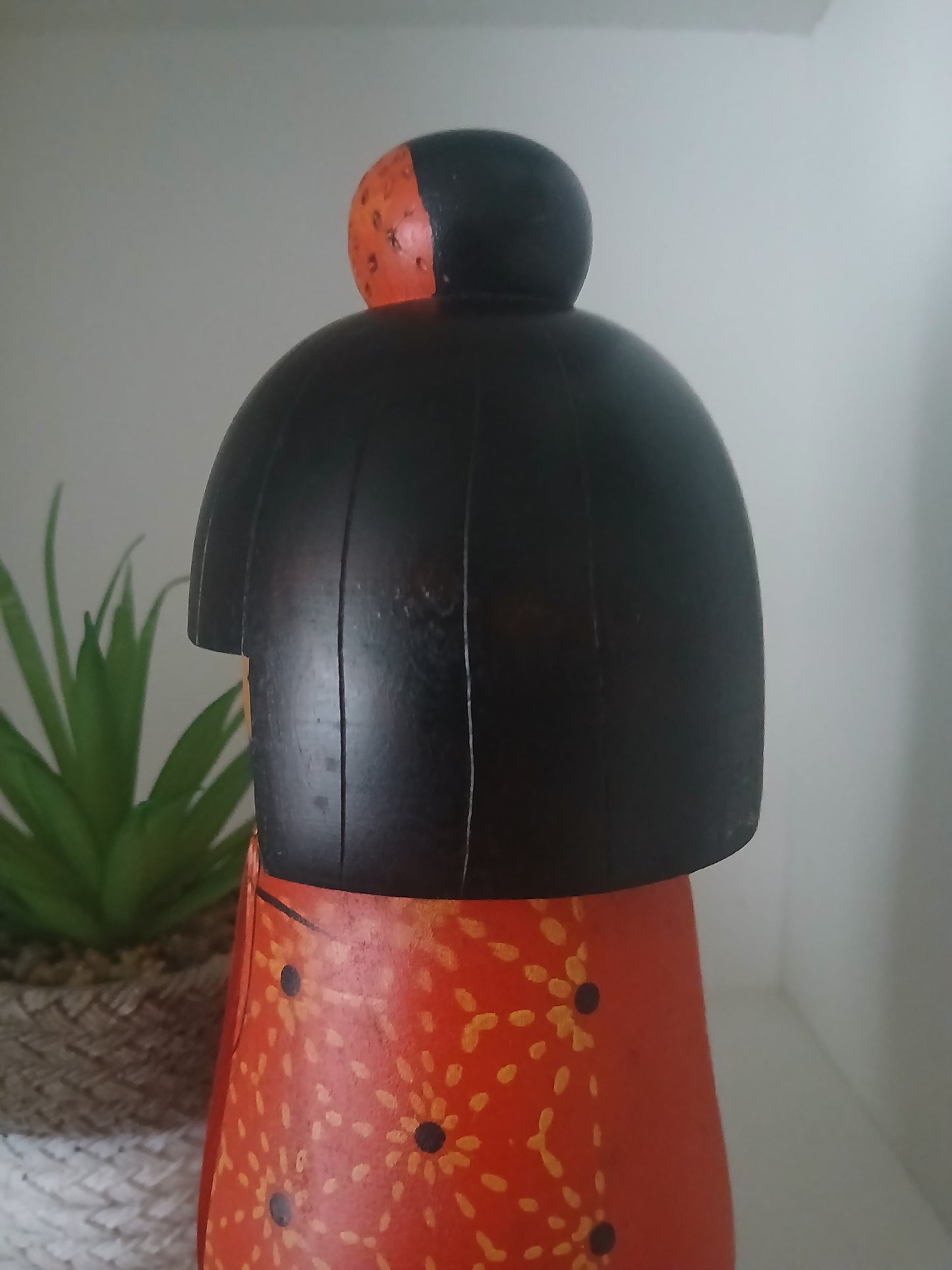 Vintage Gumma kokeshi made by Kazuo Takamizawa (1927-)