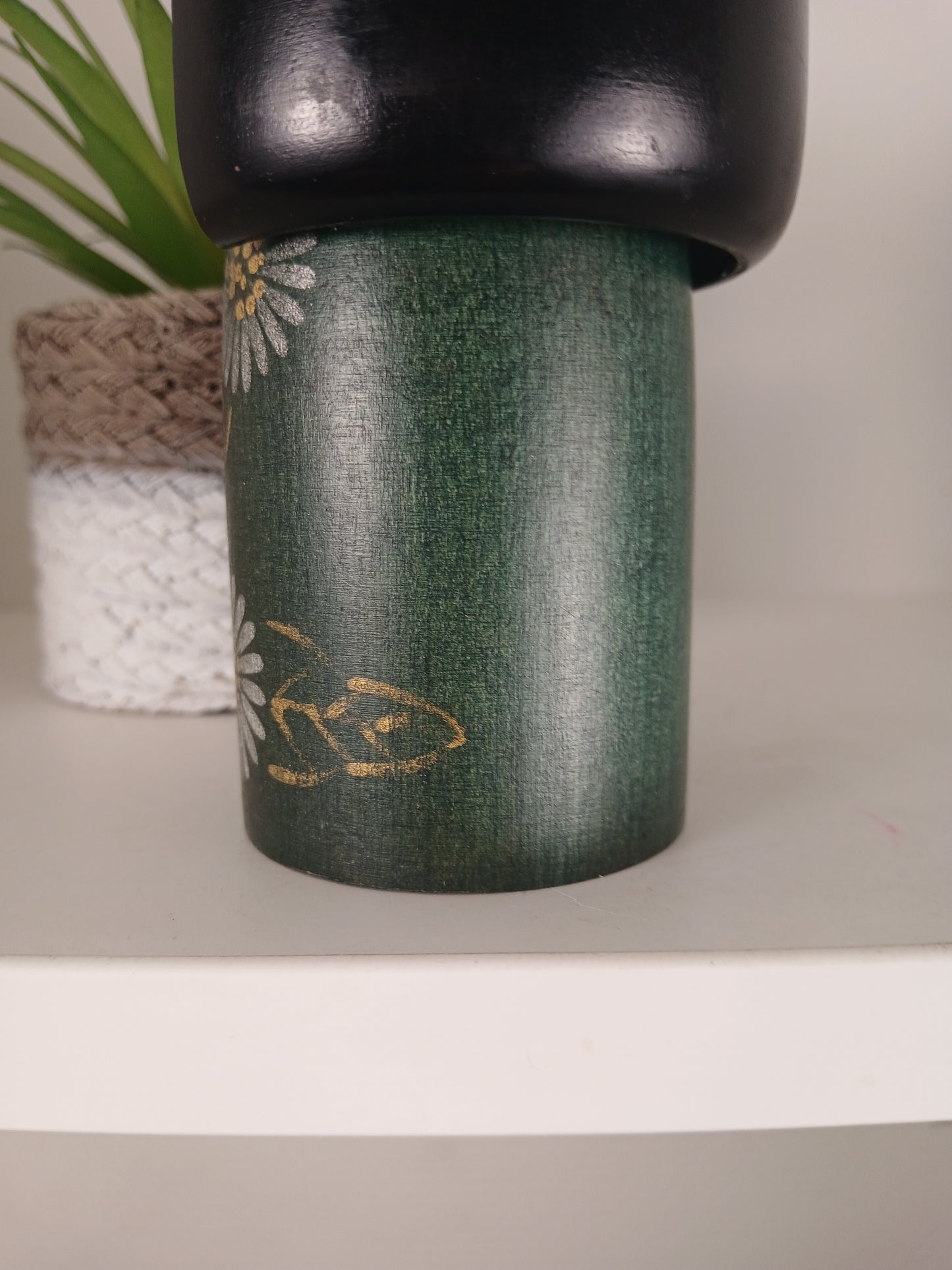 Vintage creative kokeshi by Hajime Miyashita (1940-)
