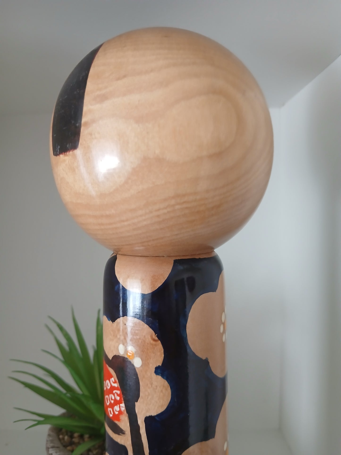 Vintage creative kokeshi by  Kiyohara Takao