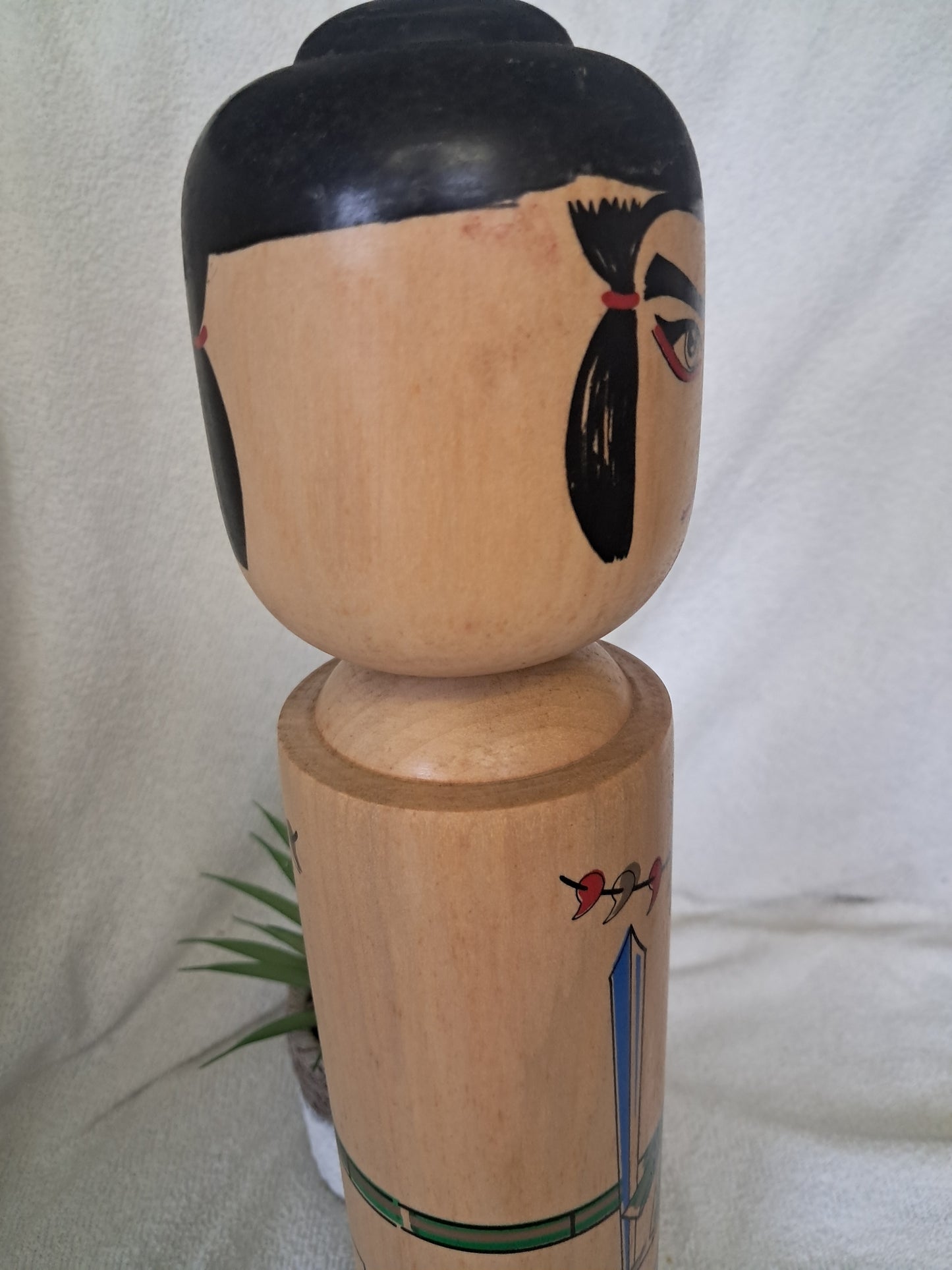 Amazing vintage traditional kokeshi