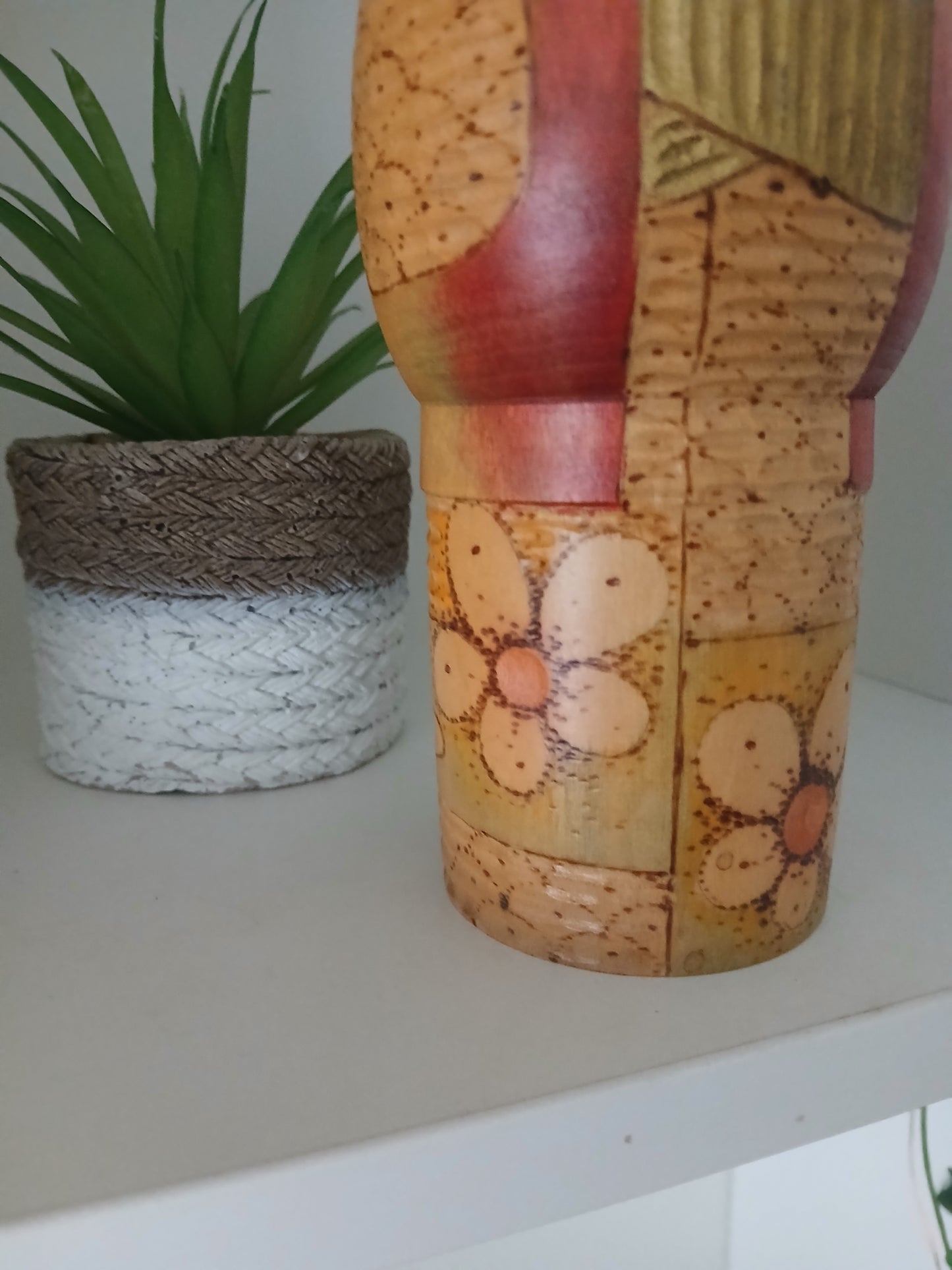 Exclusive Sosaku kokeshi by Akimitsu