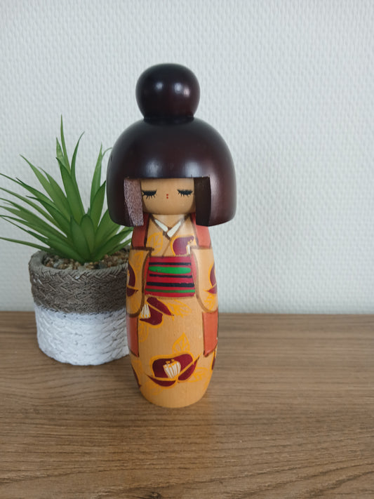 Vintage Gumma Kokeshi by Miyashita Hajime  (1940-)