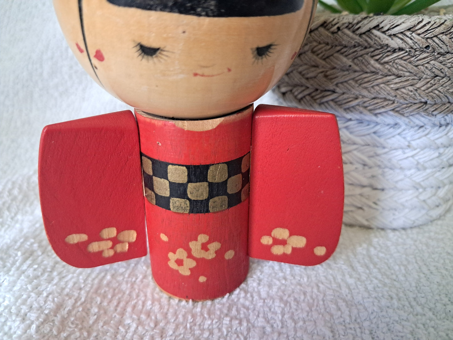 Rare Vintage Creative Kokeshi By Sansaku Sekiguchi (1925-2018)